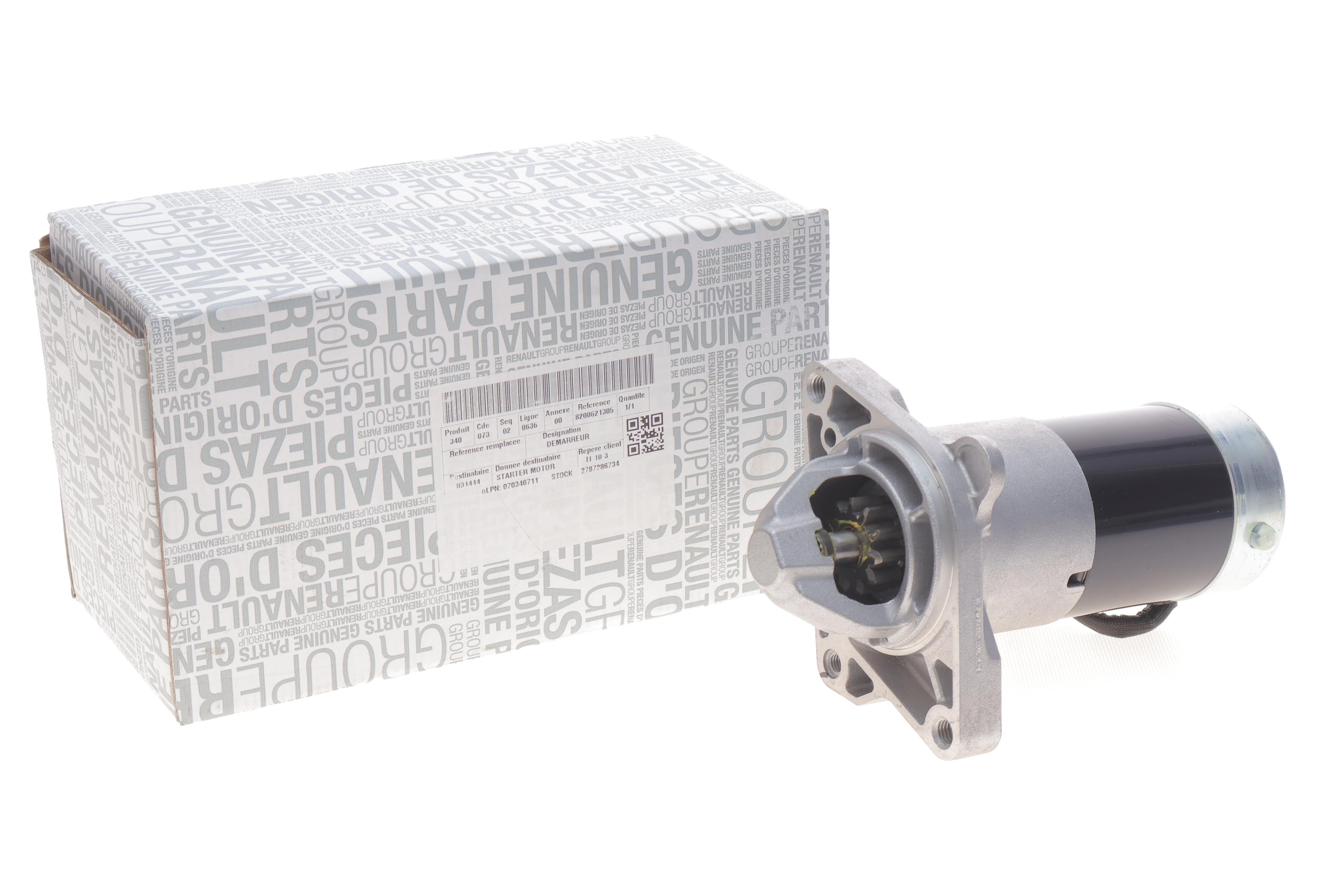 Стартер Renault Trafic 2.0CDTI 06-/Master 2.3CDTI 10- (M9R) (2.2kw) (z=10)