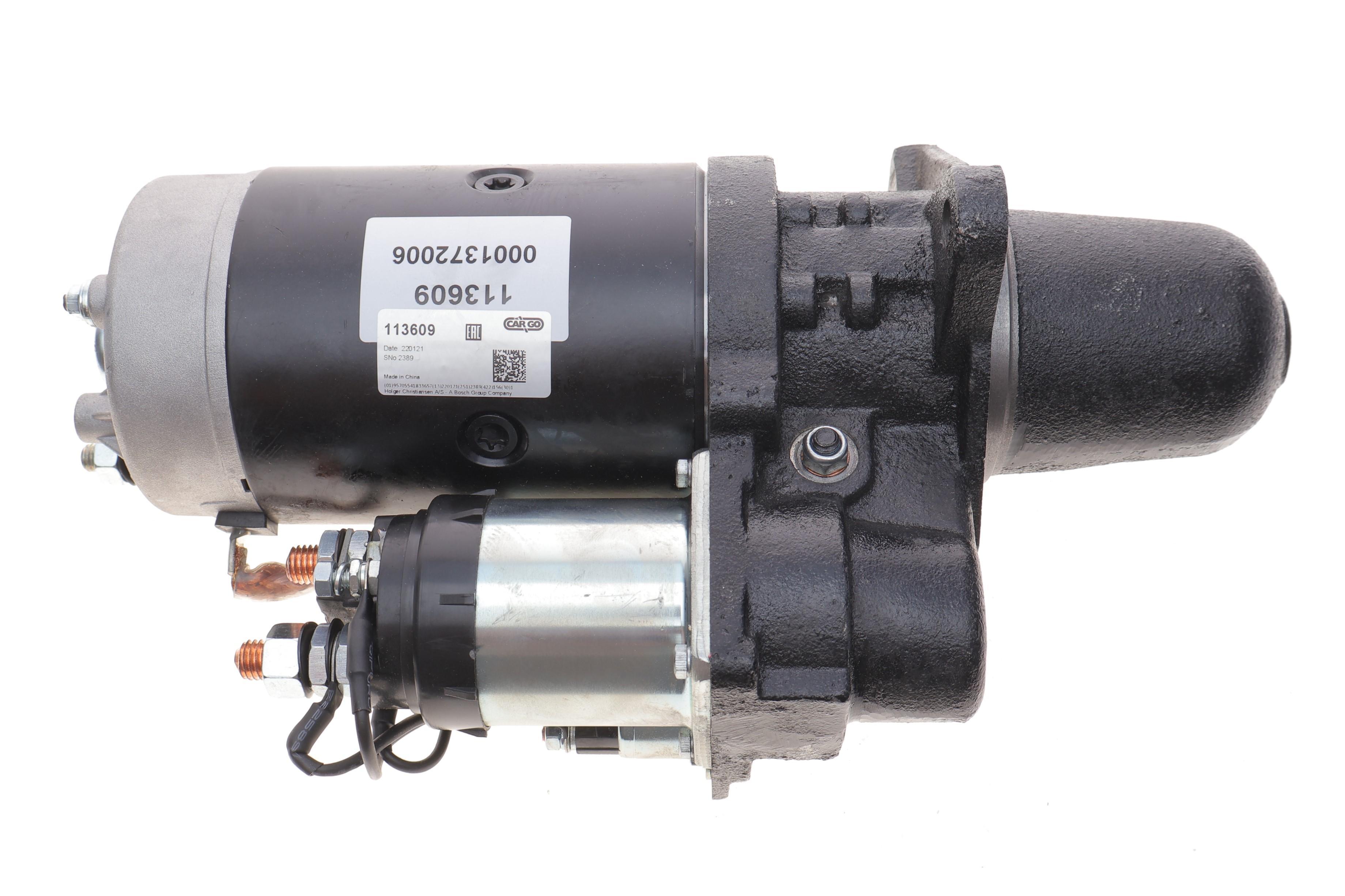 Стартер MB Actors/Axor/Integro/Travego/Setra Series 96- OM457-OM942 (24V/6.2kw) (z=11/12) = 113609