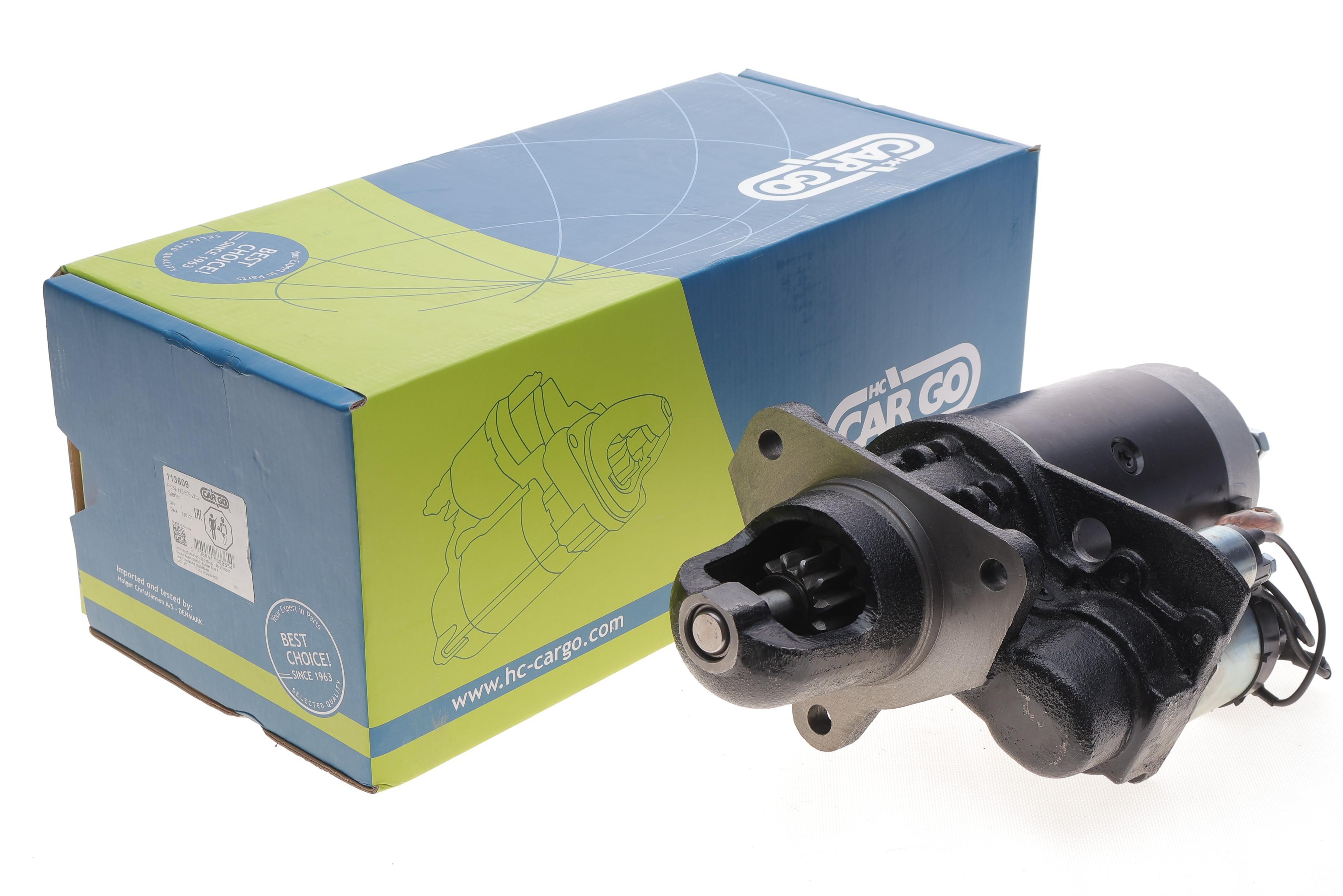 Стартер MB Actors/Axor/Integro/Travego/Setra Series 96- OM457-OM942 (24V/6.2kw) (z=11/12) = 113609