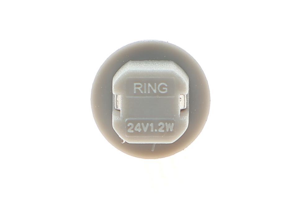 Автолампа 24V 1.2W B8.5d Grey (в щиток приладів)