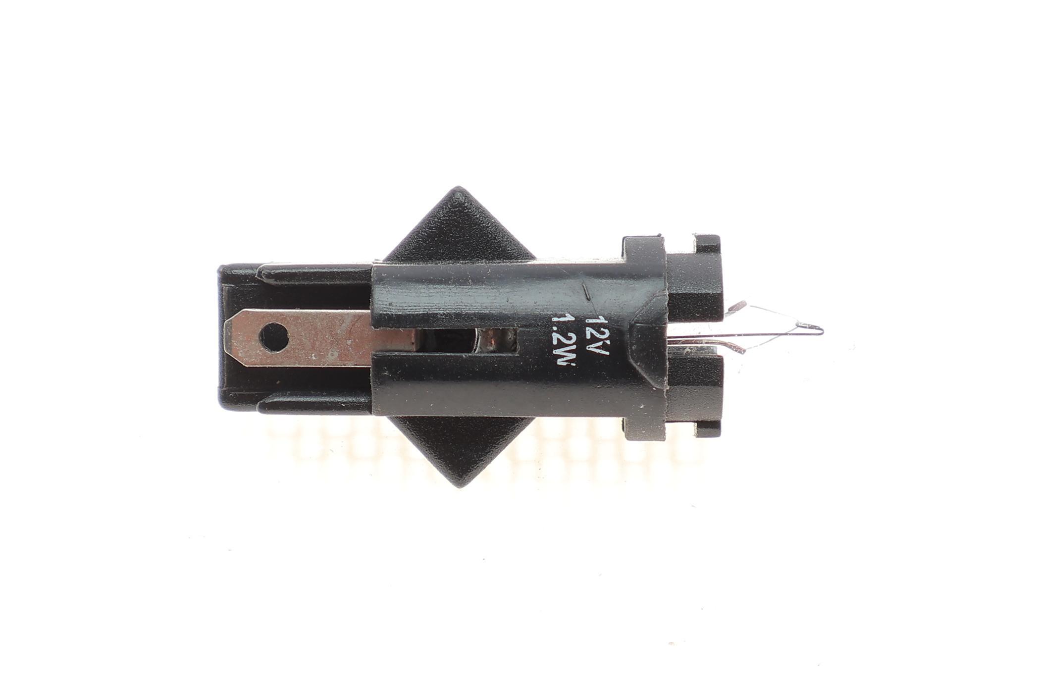 Автолампа 12V 1.2W BG8.5 - 5.5D Black (в прикурювач)