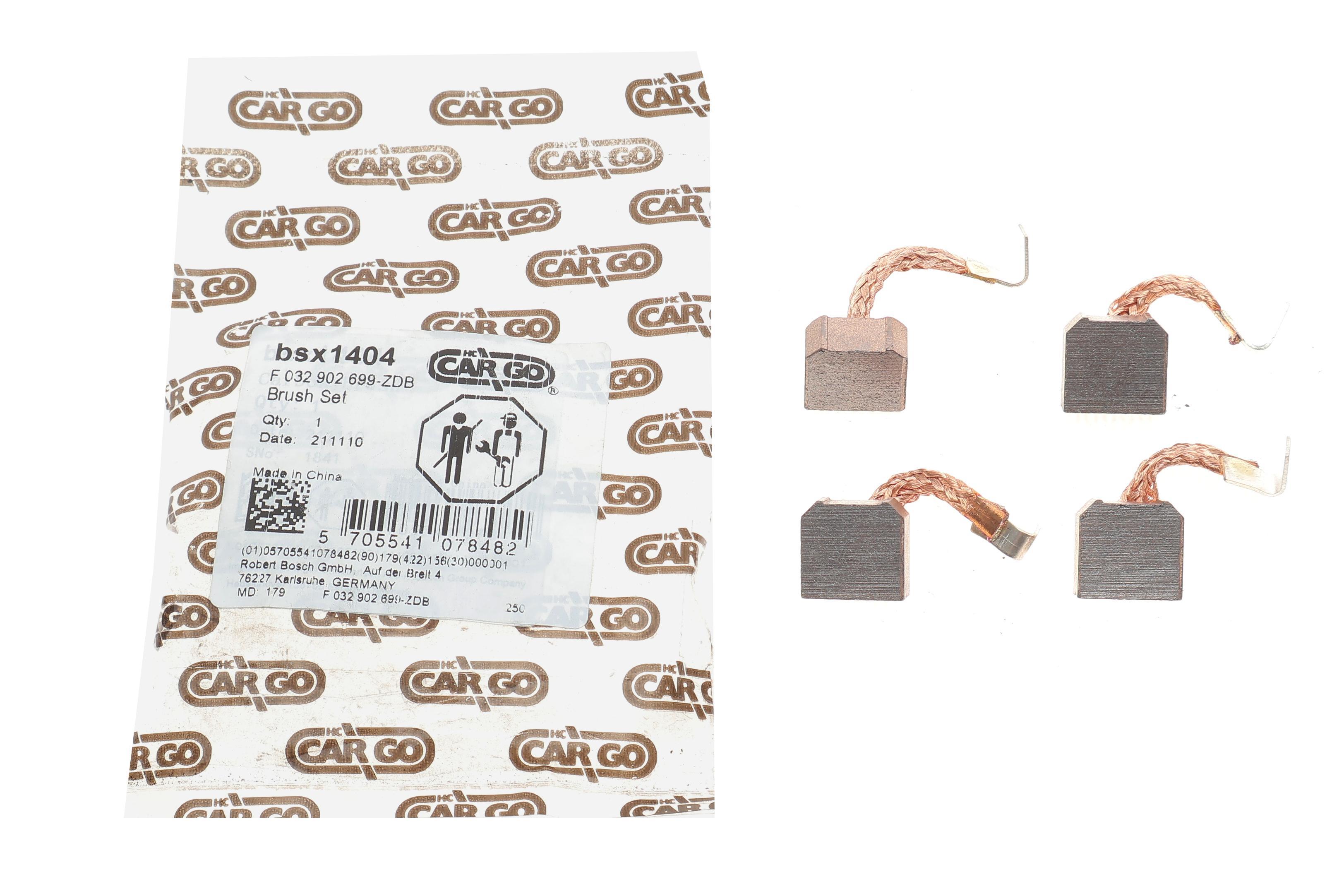 Щітки стартера VW Golf II/Jetta II 1.6 TD -91 = BSX1404