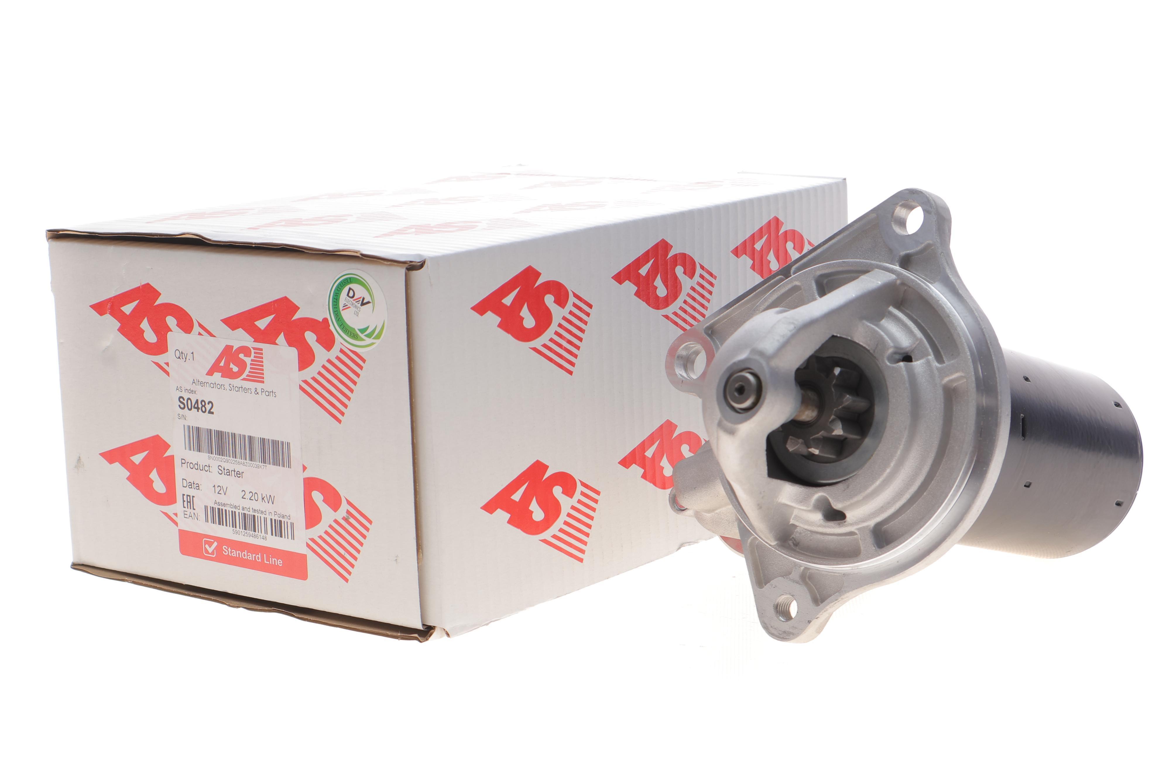 Стартер Iveco Daily 2.5-2.8 78-07 (2.2kw) (z=9)