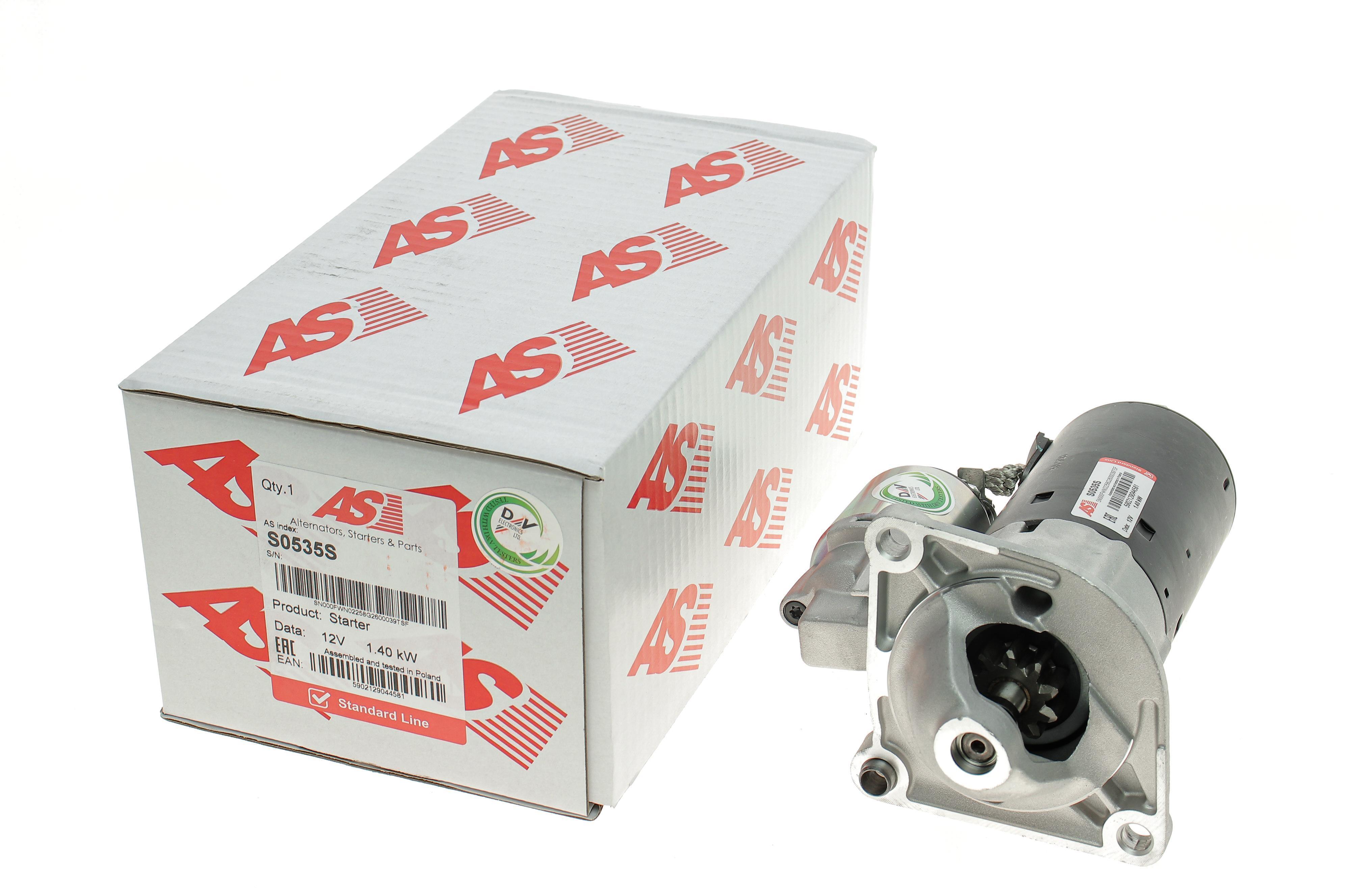 Стартер Fiat Doblo 1.6 D/2.0D Multijet 10-/Opel Combo 1.6 CDTI 12- (12V/1.4kw) (z=10)