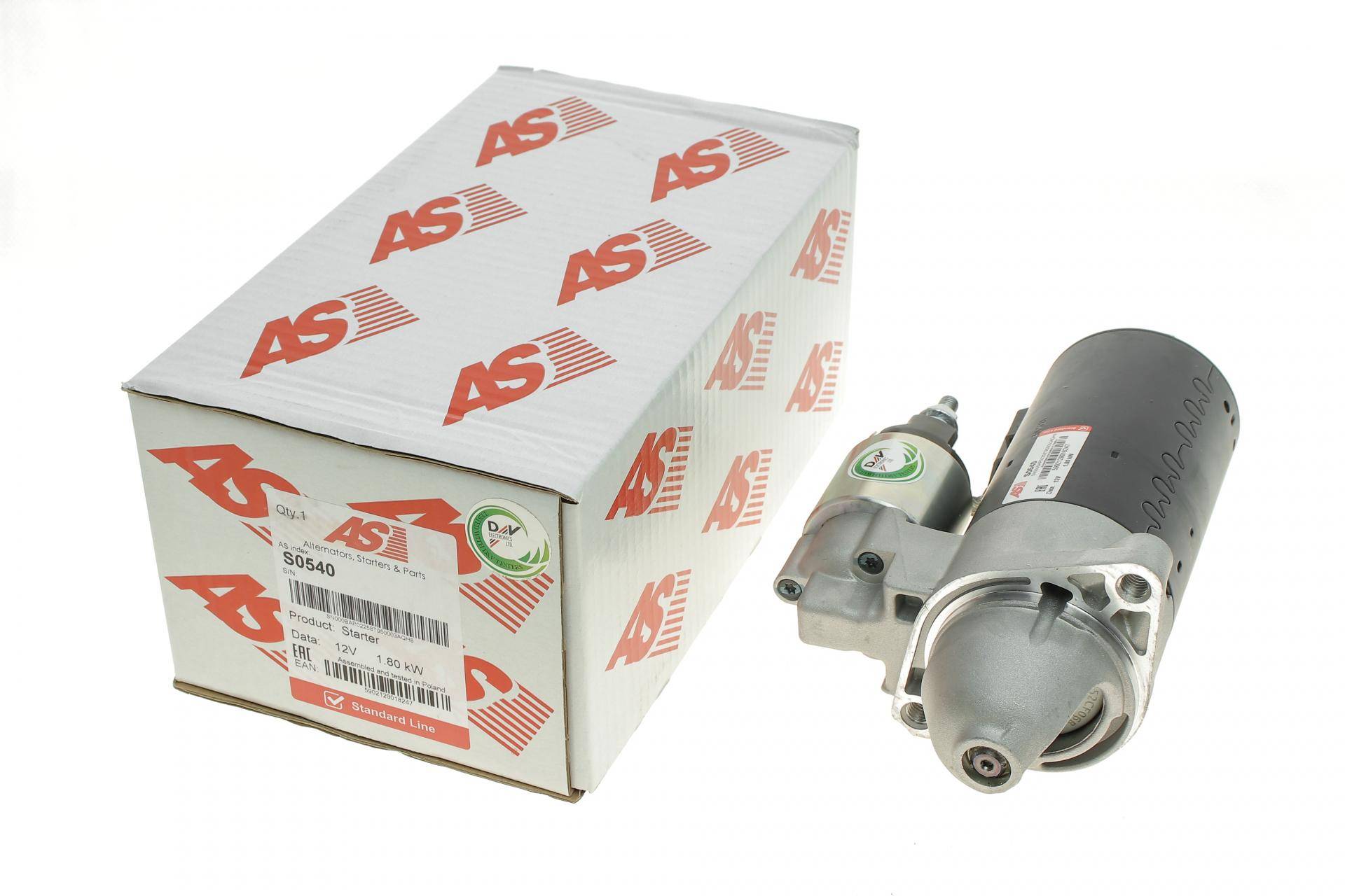 Стартер MB Sprinter/Vito (W639) 2.2 CDI 09- OM651 (1.8kw) (z=13)