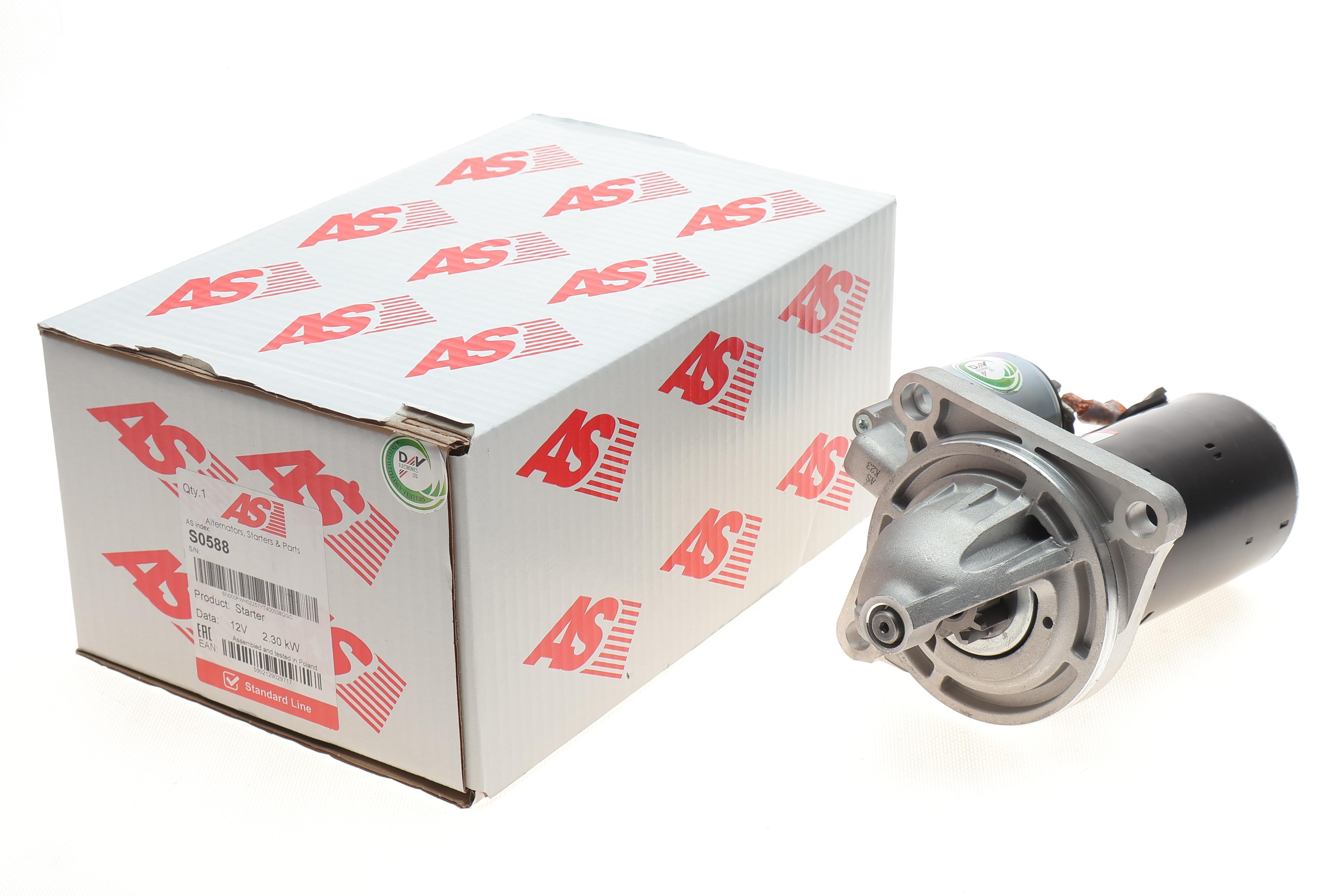 Стартер VW LT II 2.8 TDI 97-06 (2.3 kw) (z=9)