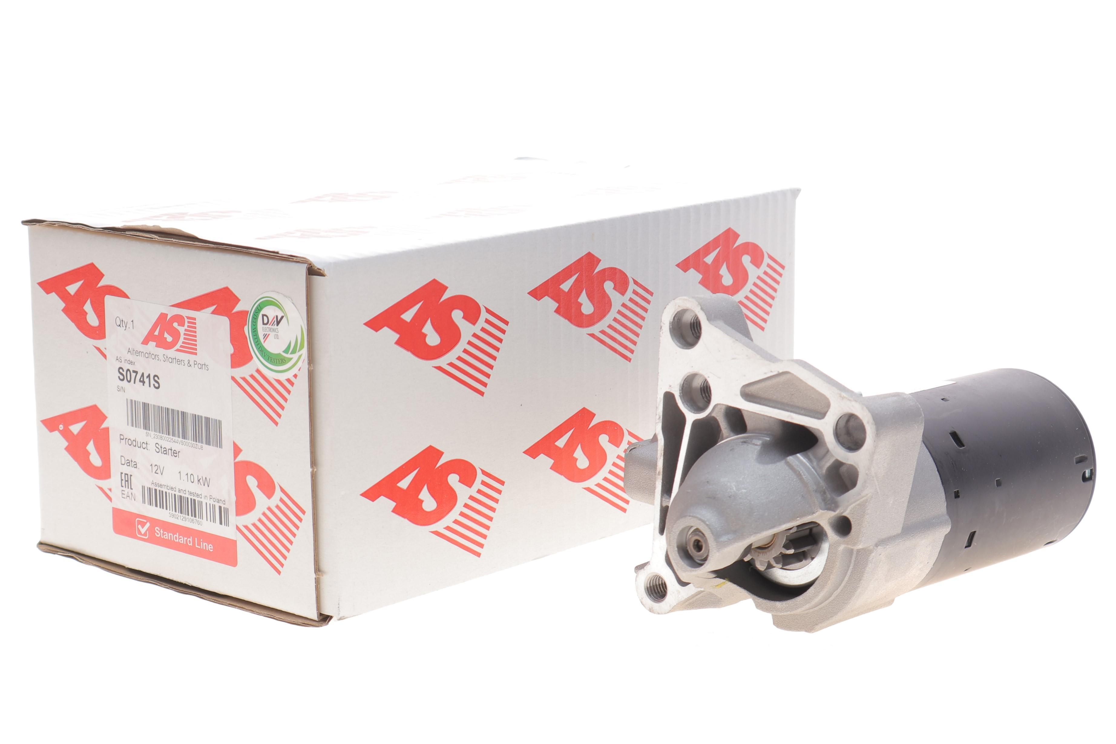 Стартер Renault Megane 2.0 03-16 (12V/1.1kw) (z=11)