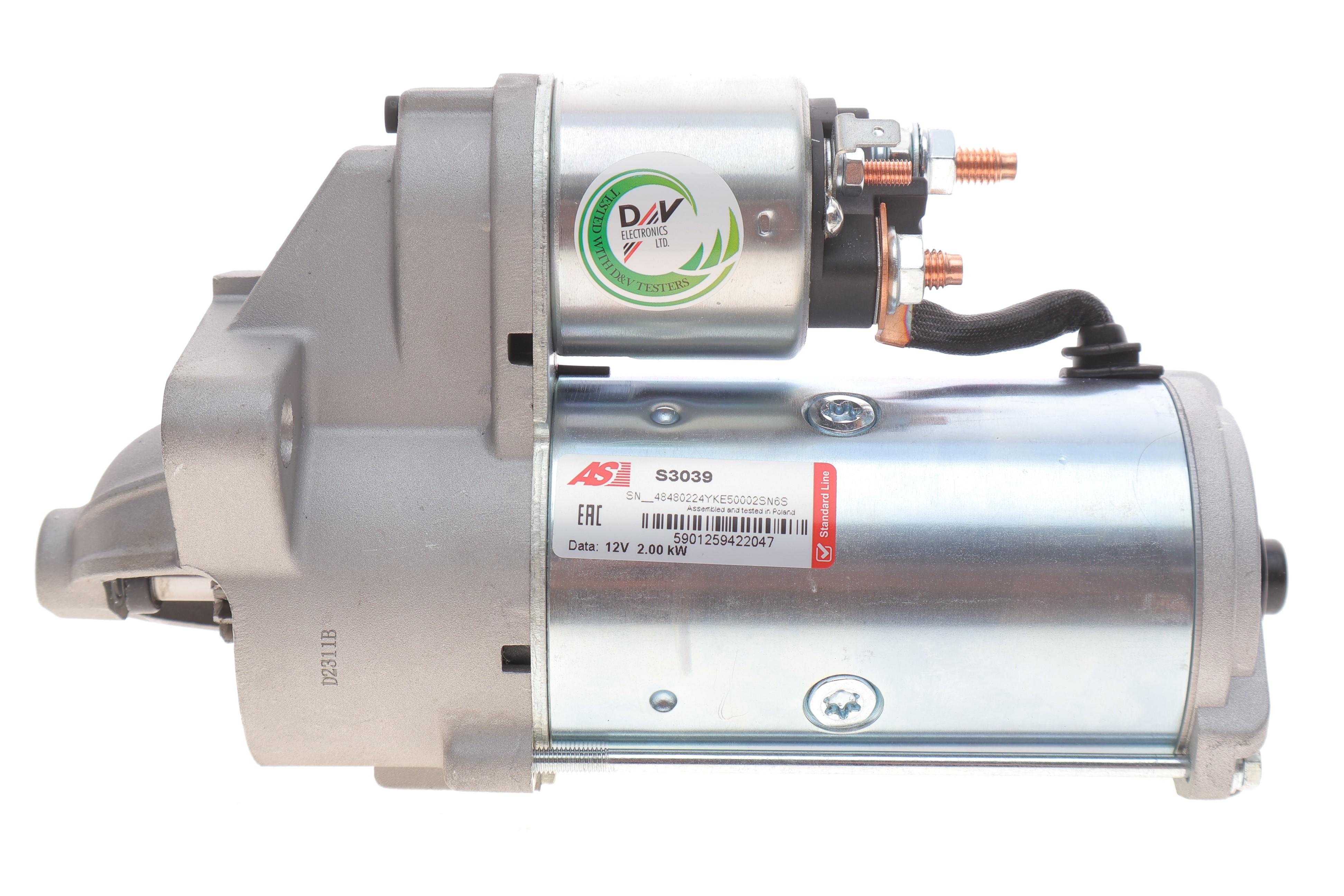 Стартер Renault Master 1.9 dTI 00- (12V/2kw) (z=11)