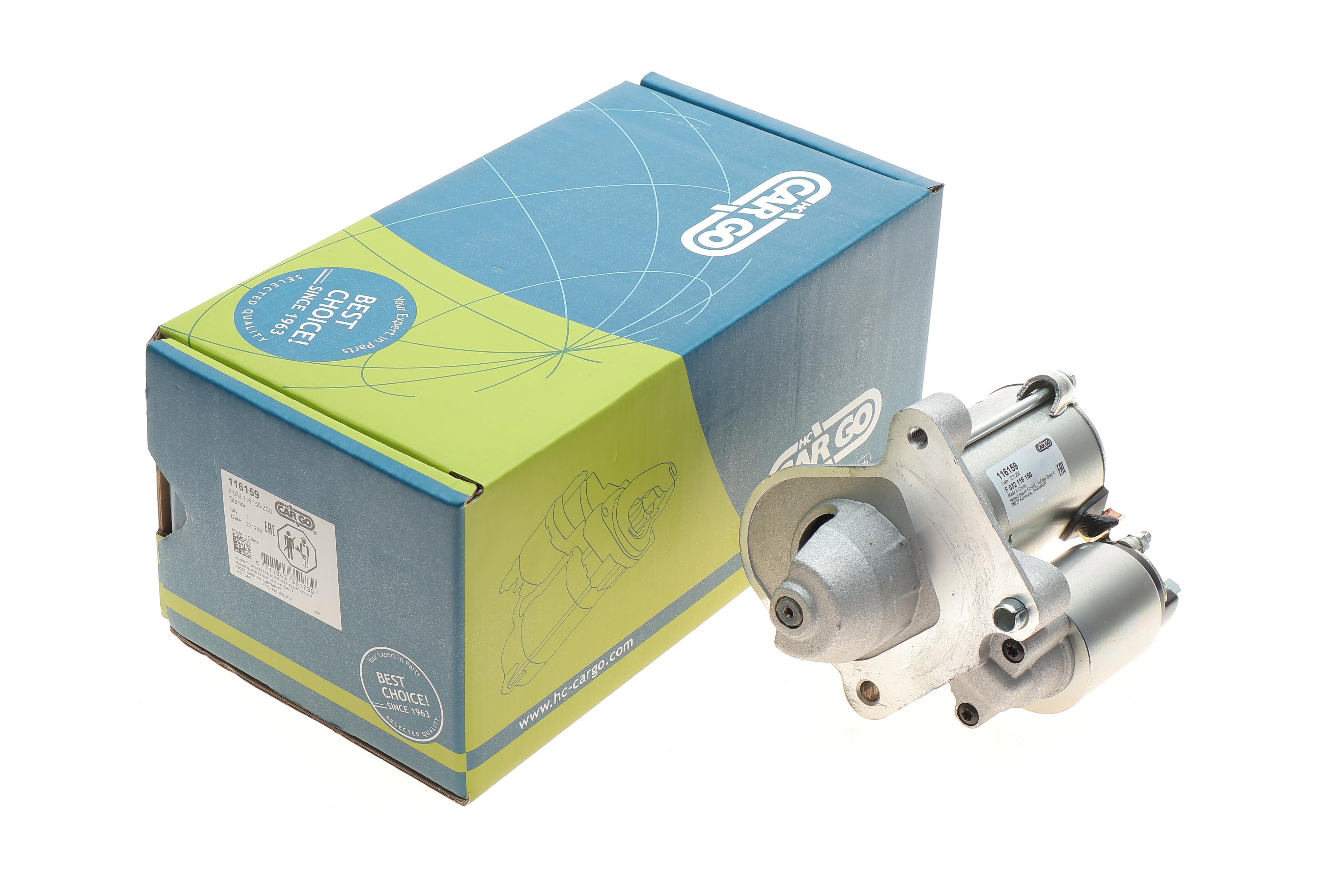 Стартер Ford Fiesta VI 09-/Transit Courier 1.4-1.6 TDCi 14- (12V/1.4kw) (z=10/12) = 116159