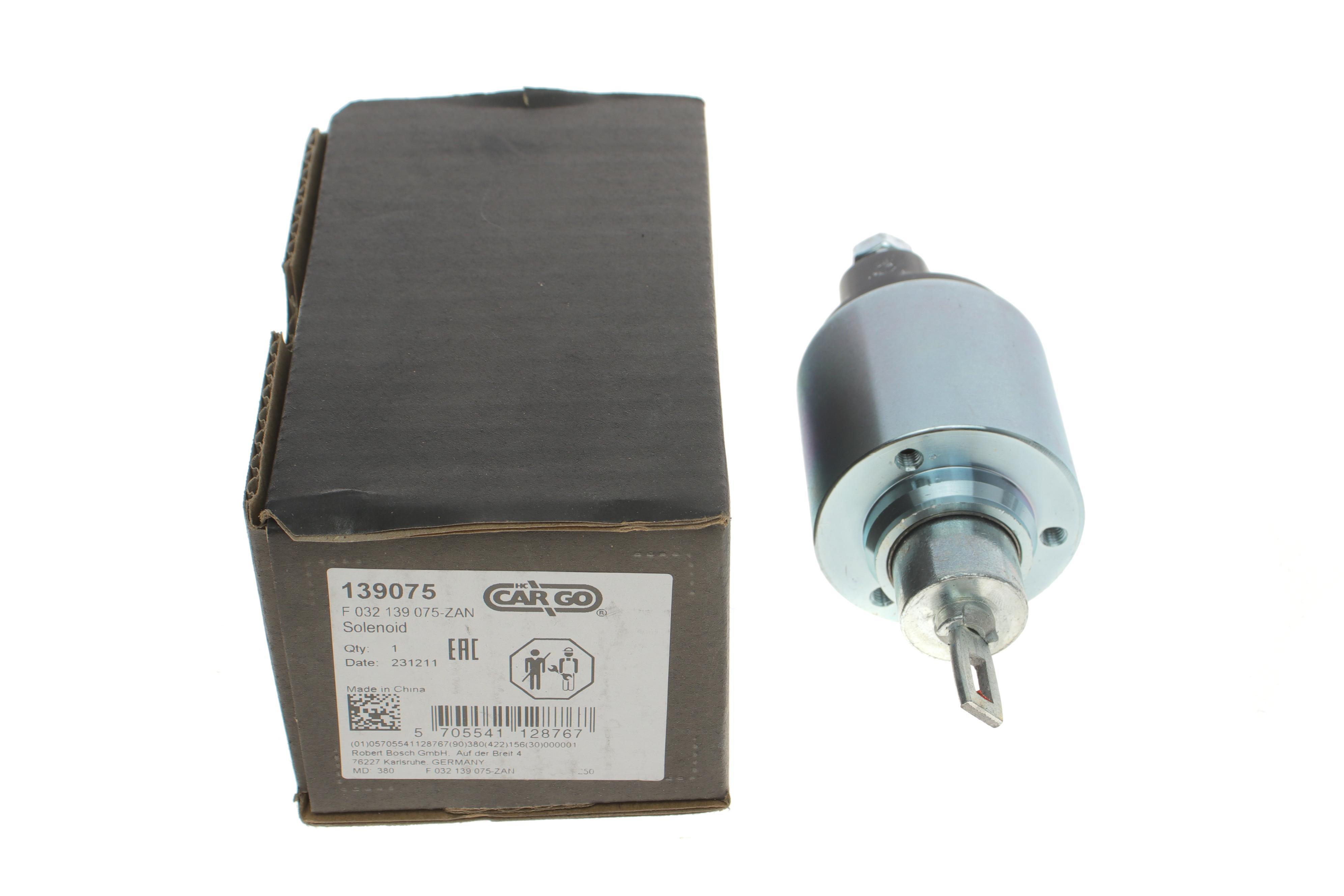 Реле стартера втягуюче Volvo (S40/S60/S80) 2.8/2.4D 01- = 139075