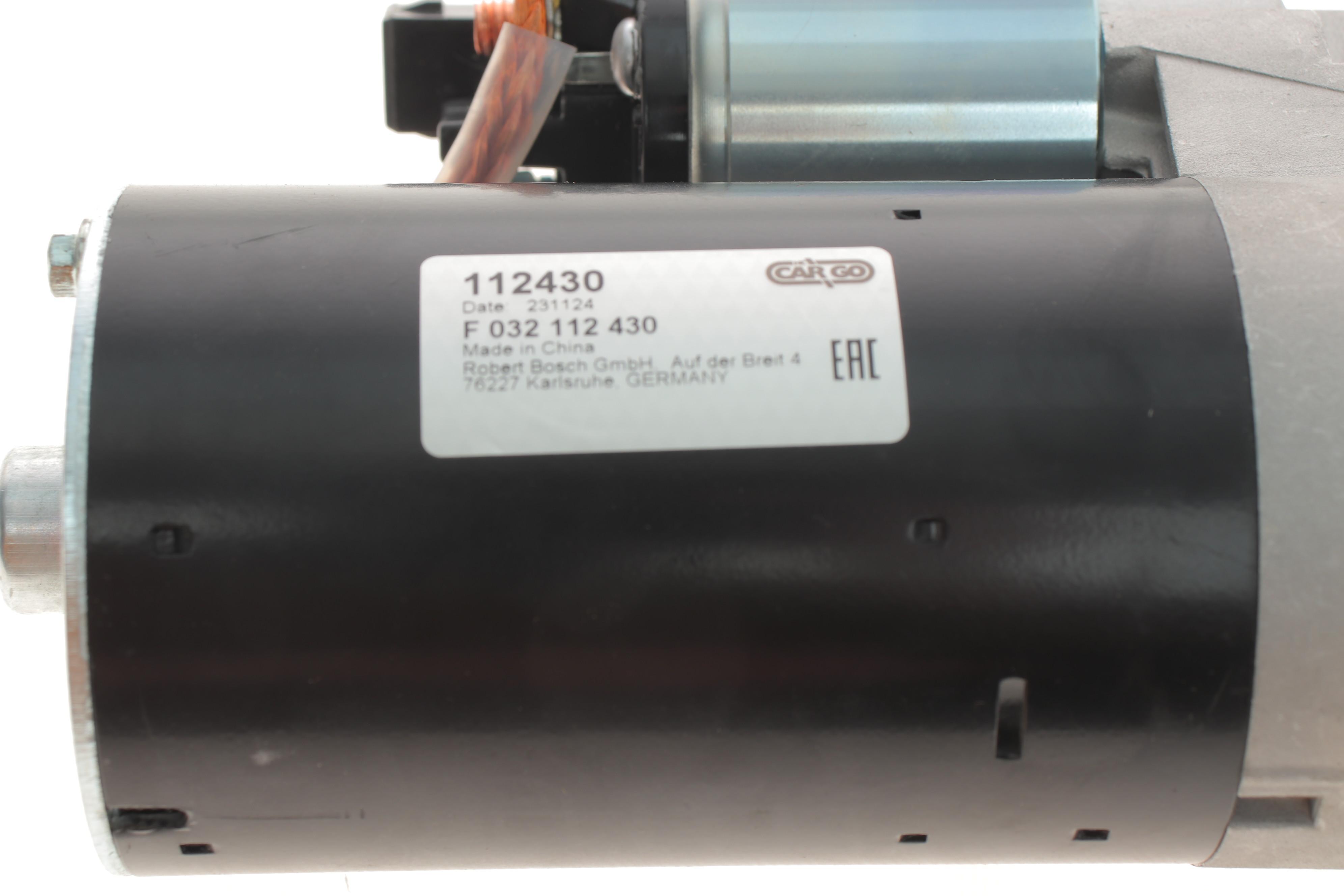 Стартер VW LT 2.5D 99-06 (2kw) (z=9) = 112430