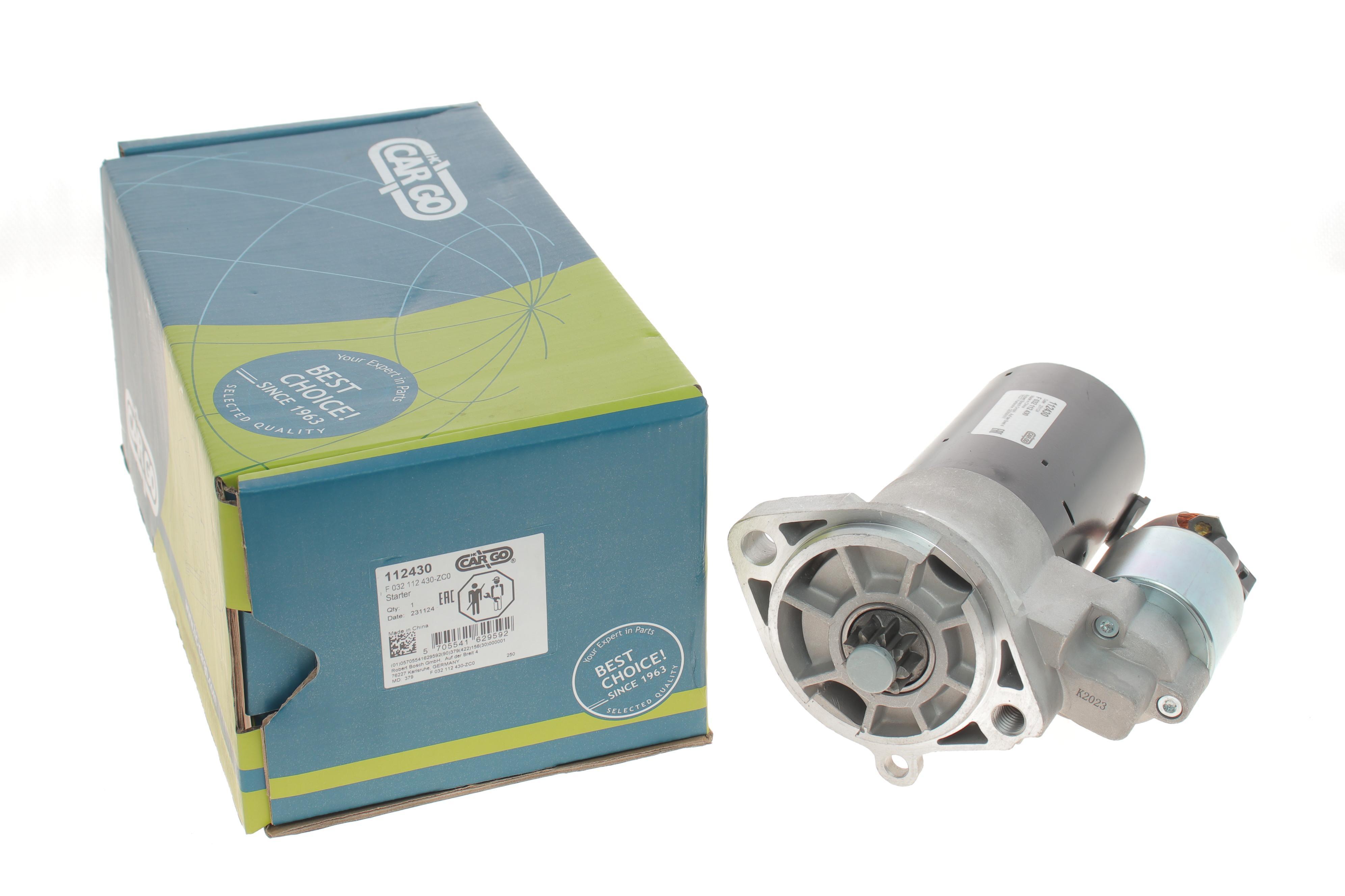 Стартер VW LT 2.5D 99-06 (2kw) (z=9) = 112430