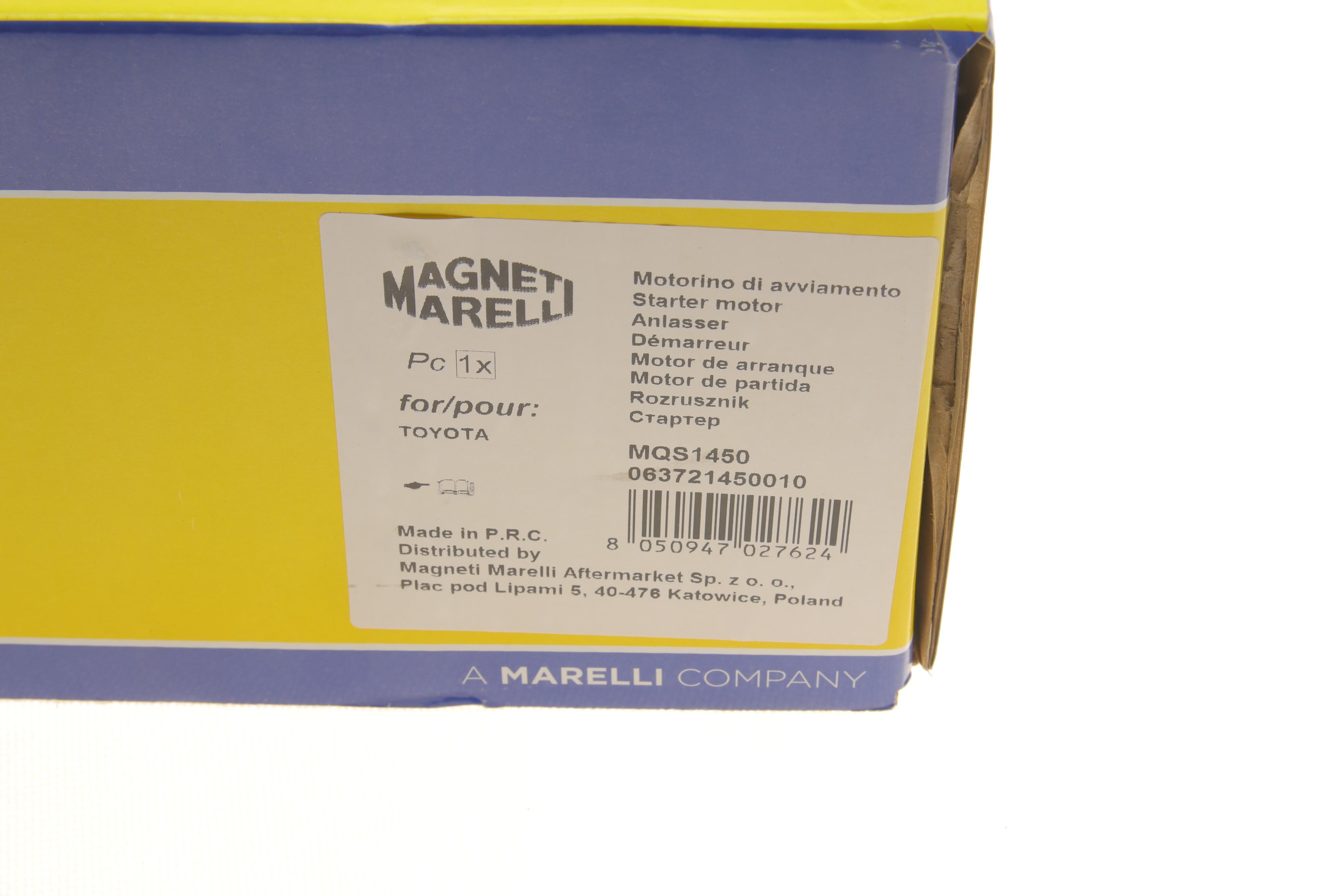 Стартер Toyota Avensis/Corolla/Rav4/Yaris 1.2-2.0 05-19 (1.2 kw) (z=9)