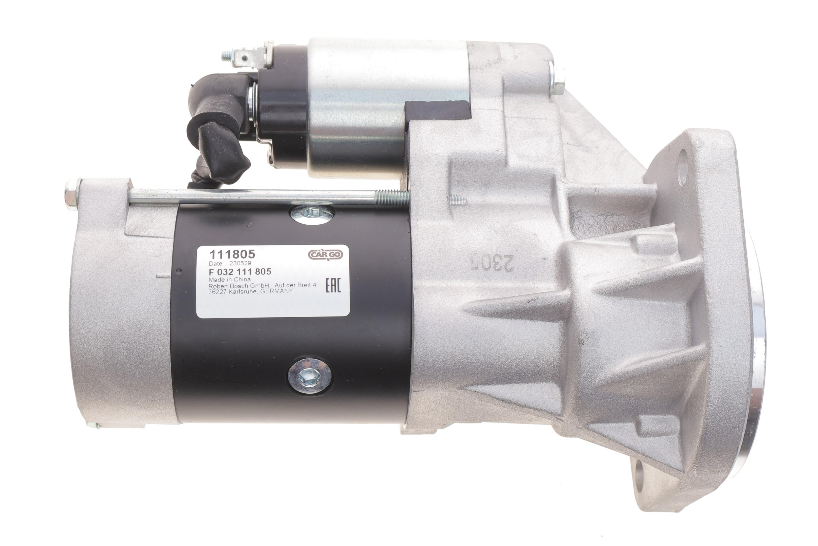 Стартер Ford Maverick 2.7 TD 93-98/Nissan Pick UP 2.5 D 87-98 (2.5kw) (z=9) = 111805