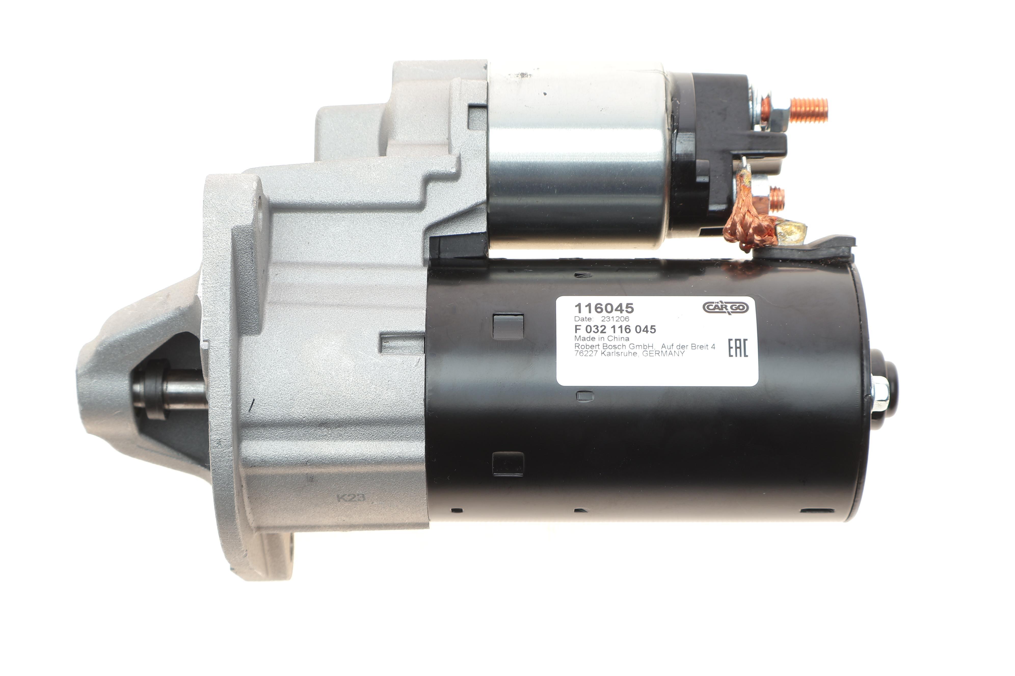 Стартер Fiat Doblo 1.6 D Multijet/Ducato 2.0D 10-/Opel Combo 1.6 CDTI 12- (12V/1.4kw) (z=10) = 11604