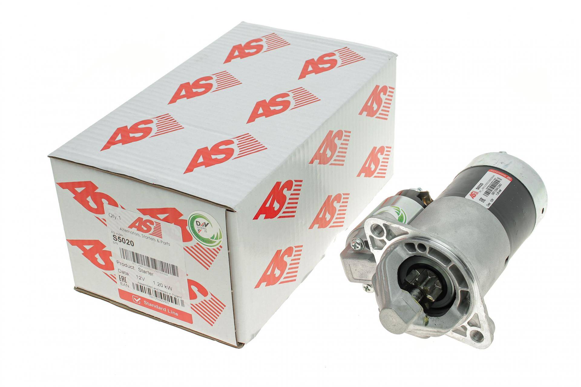 Стартер Mitsubishi L200/L300/Pajero 86-07 (12V/1.2kw) (z=8)