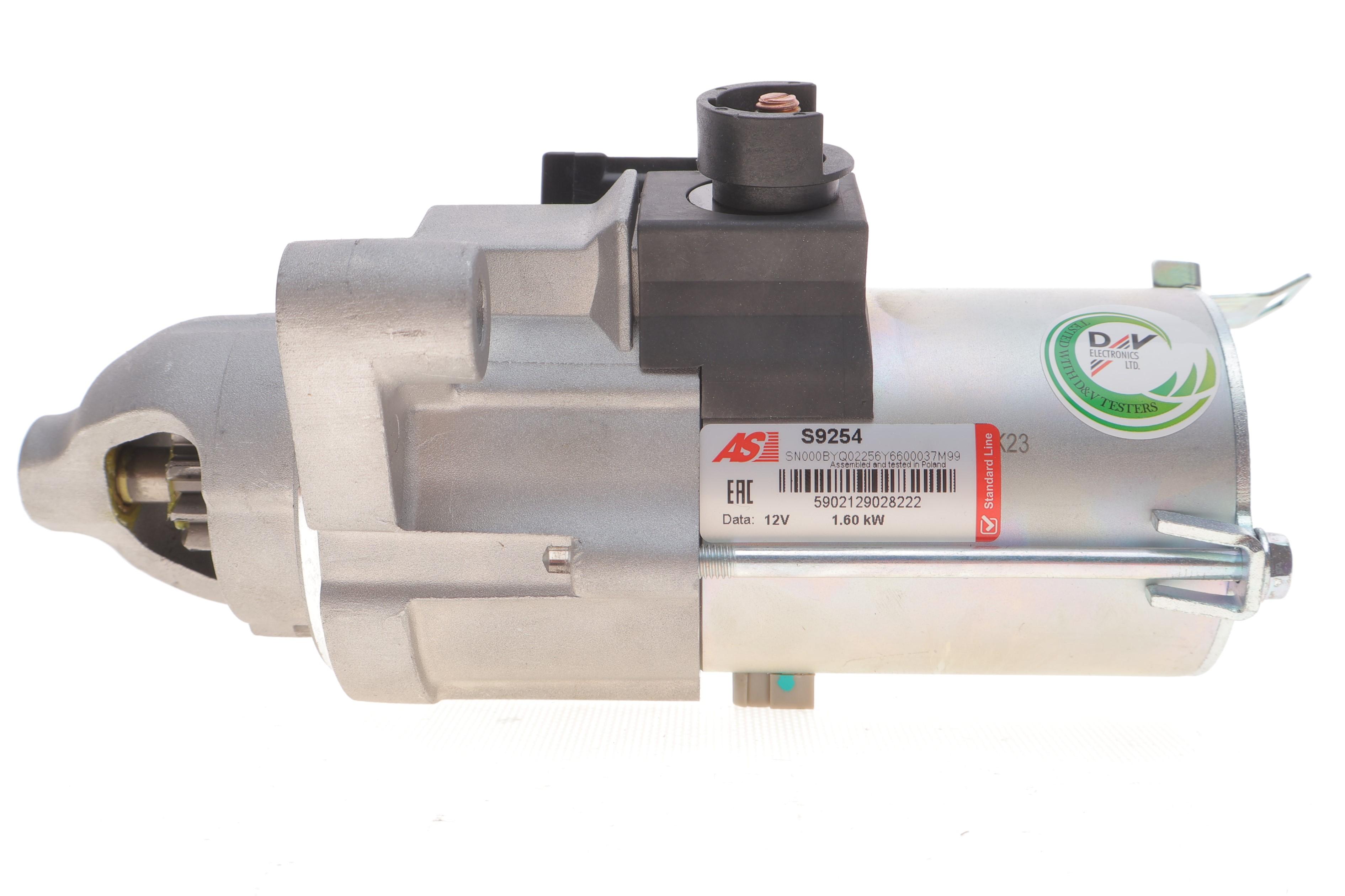 Стартер Honda Accord/Civic/CR-V 03- (12V/1.6KW) (z=9)