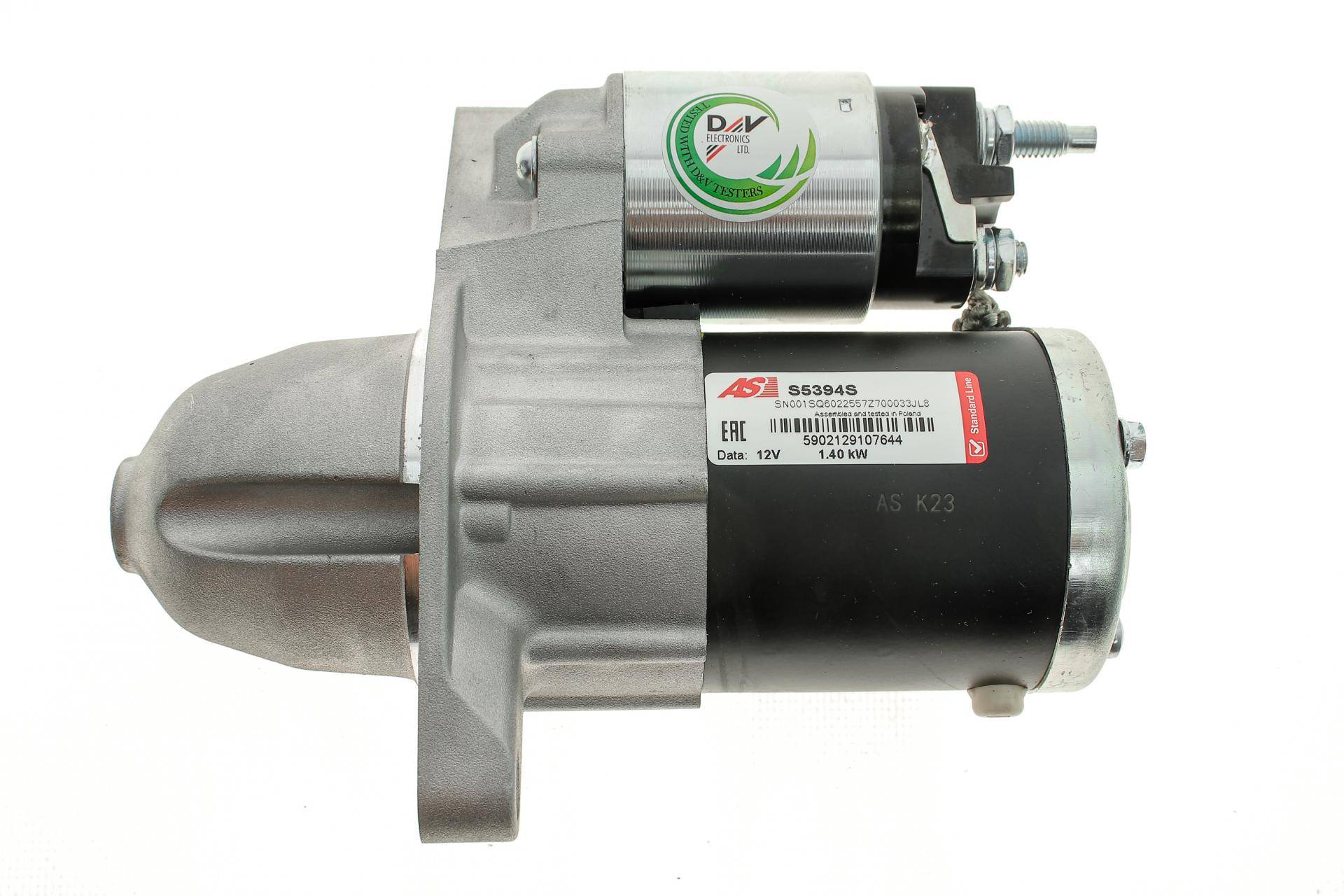 Стартер Jeep Cherokee 2.4 13- (12V/1.4KW) (z=10)