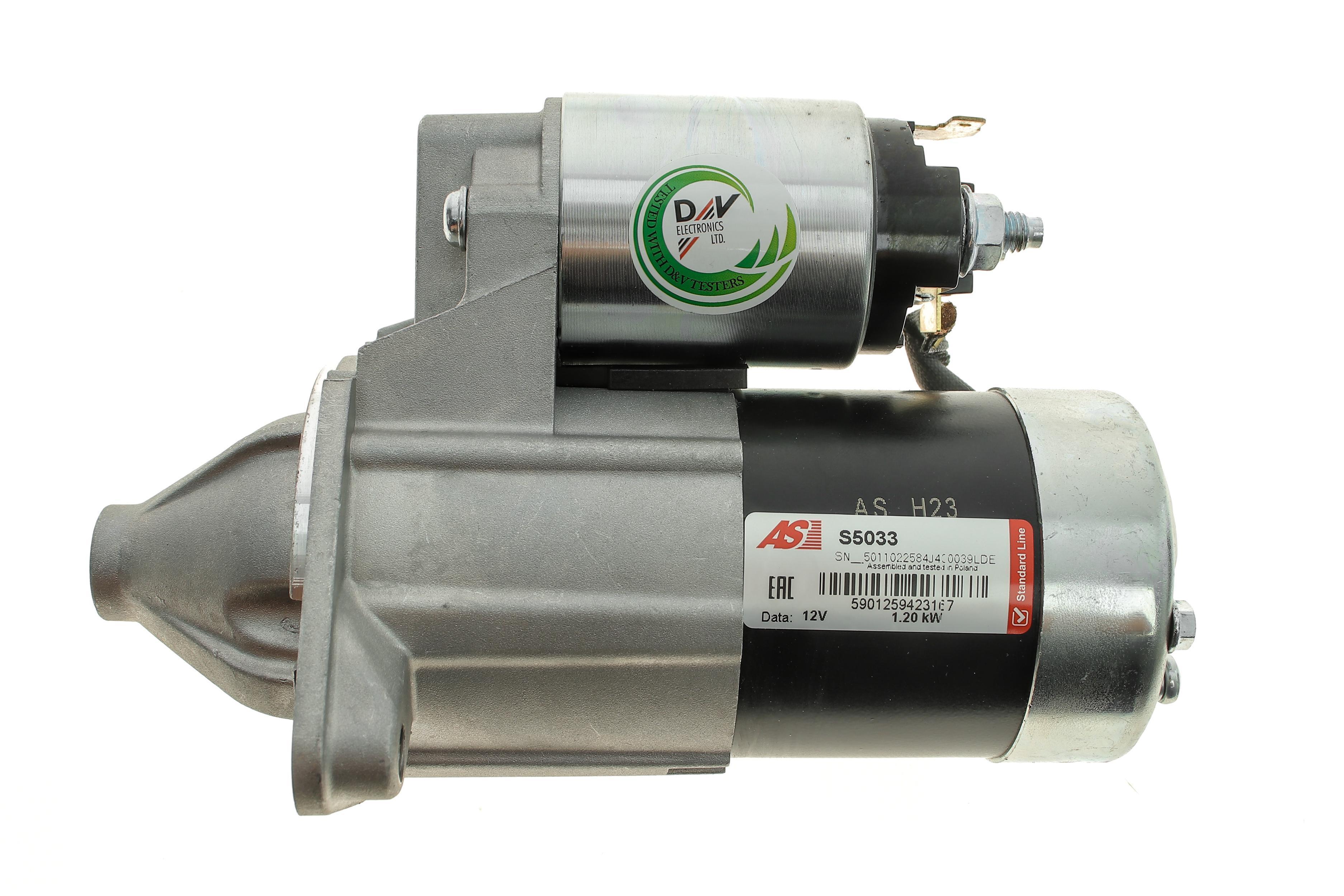 Стартер Mitsubishi Colt 96-03/Lanser 03-13/Pajero 1.3-2.0 99-07 (12V/1.2kw) (z=8)