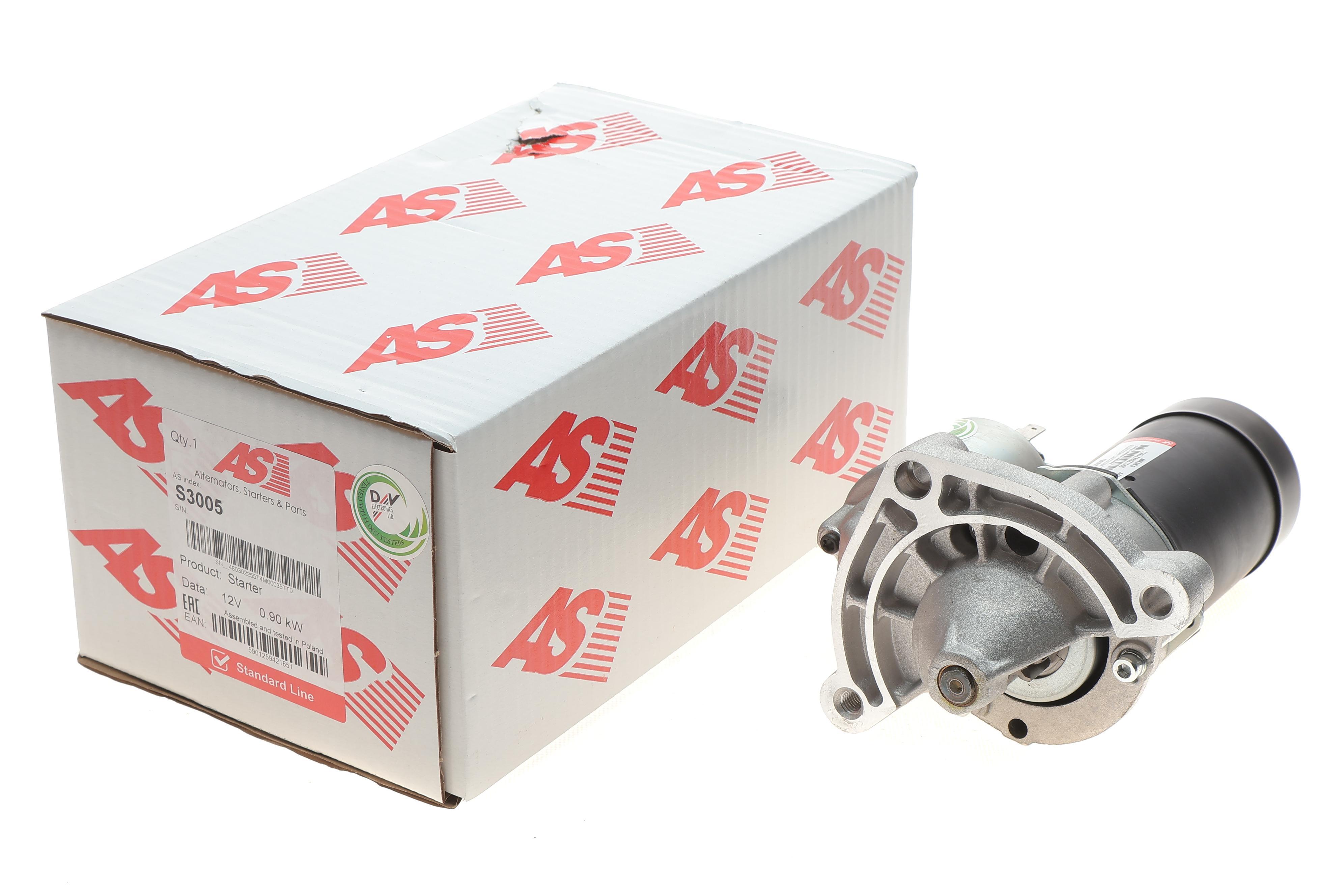 Стартер Citroen Berlingo/Fiat Fiorino/Peugeot Partner 1.4-1.6 96- (12V/0.9kw) (z=9)