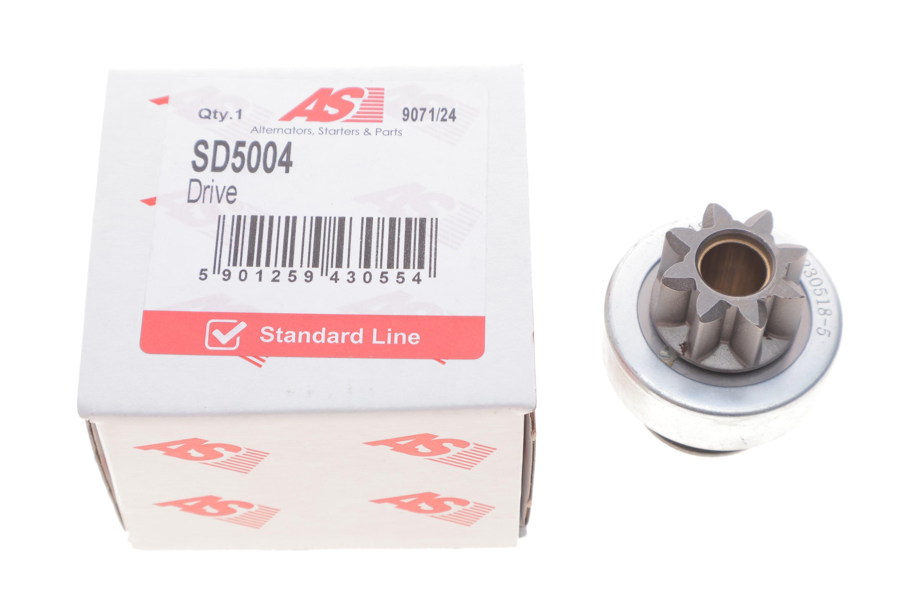 Бендикс стартера Mitsubishi Lancer/Pajero/Hyundai Accent -05 (z=8)