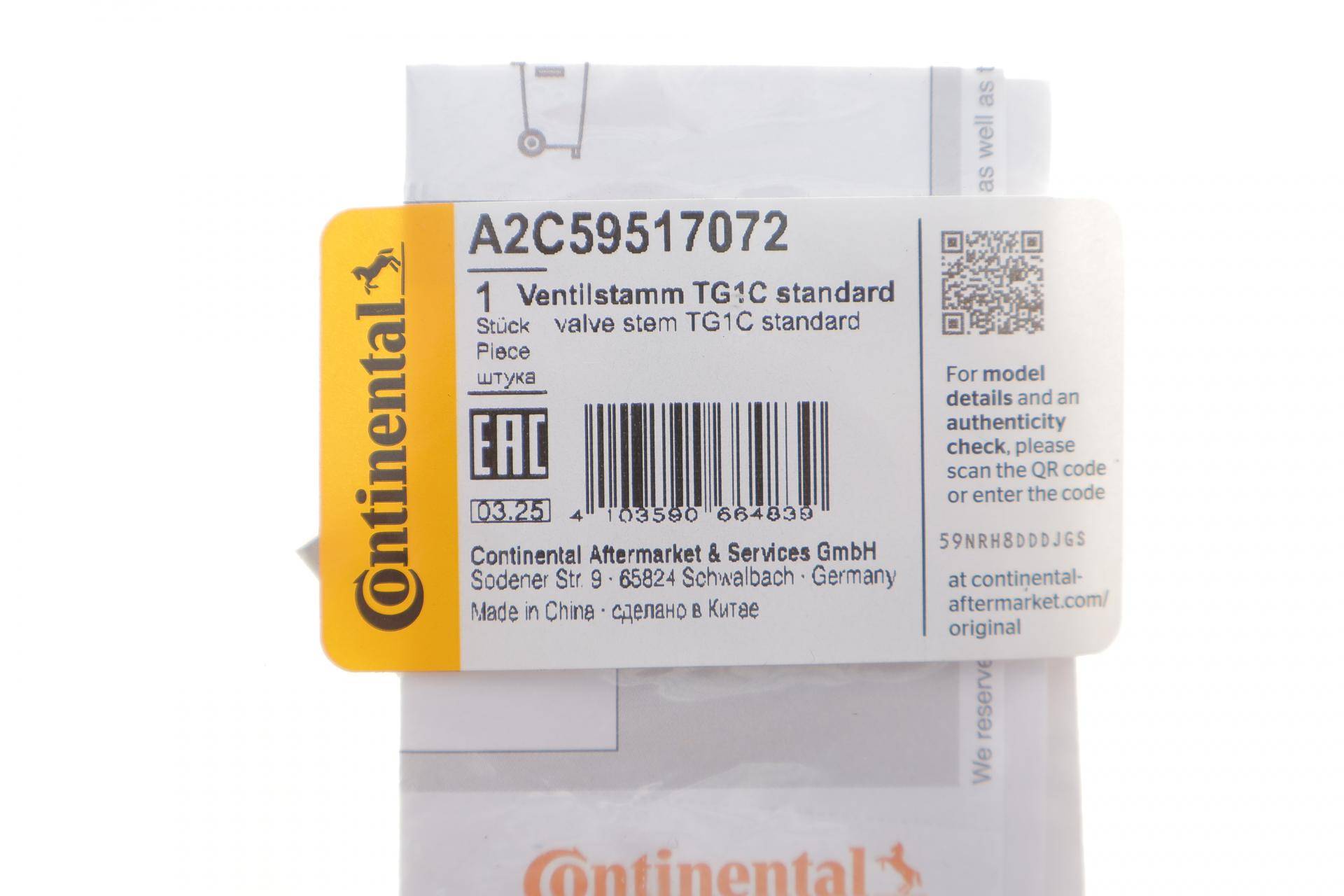 Клапан датчика тиску повітря в шинах Renault Kadjar/Koleos/Megane/Scenic 08-