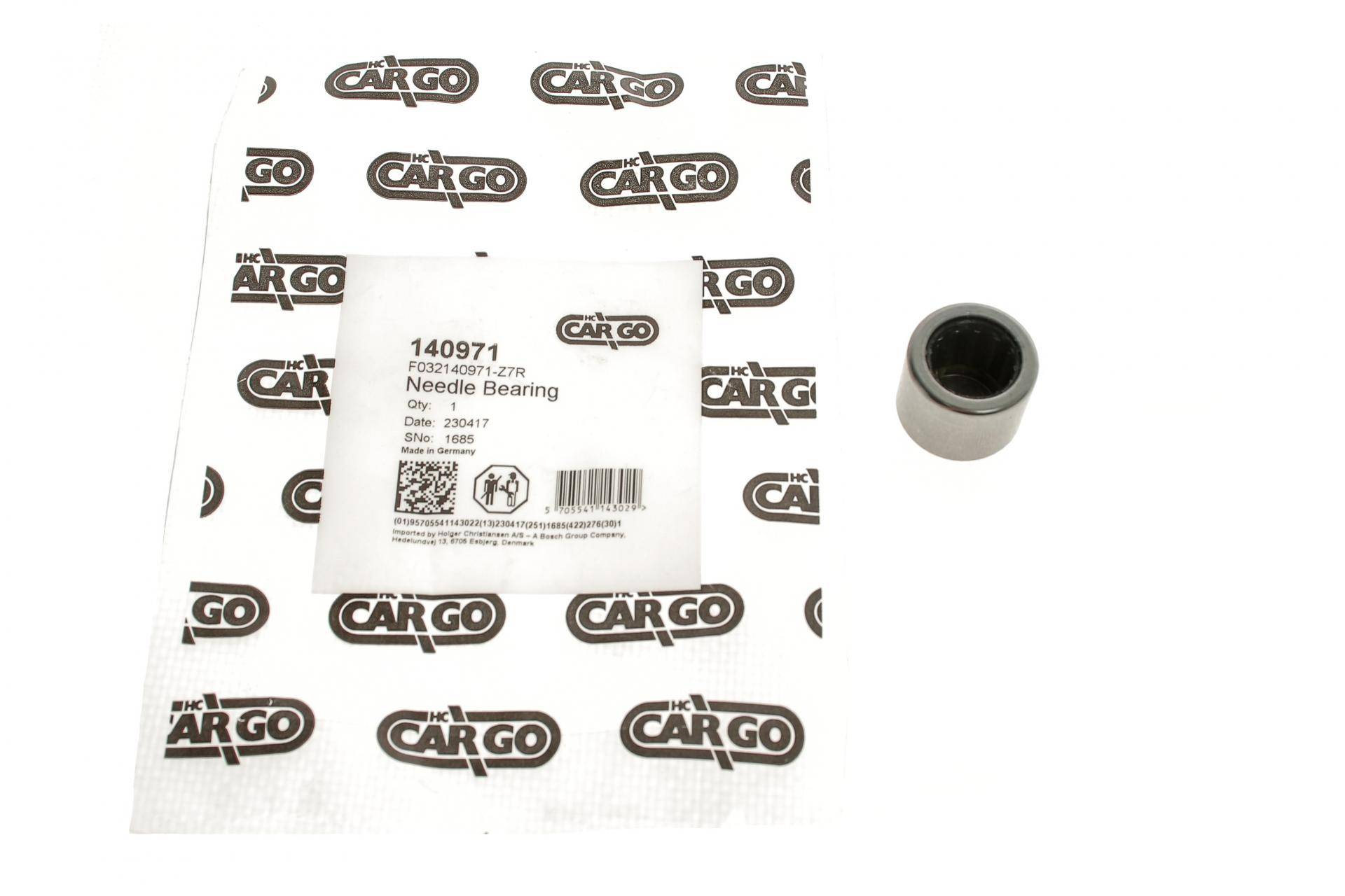 Підшипник стартера гольчастий Scania 4 (15.88x23.88x21.88) = 140971