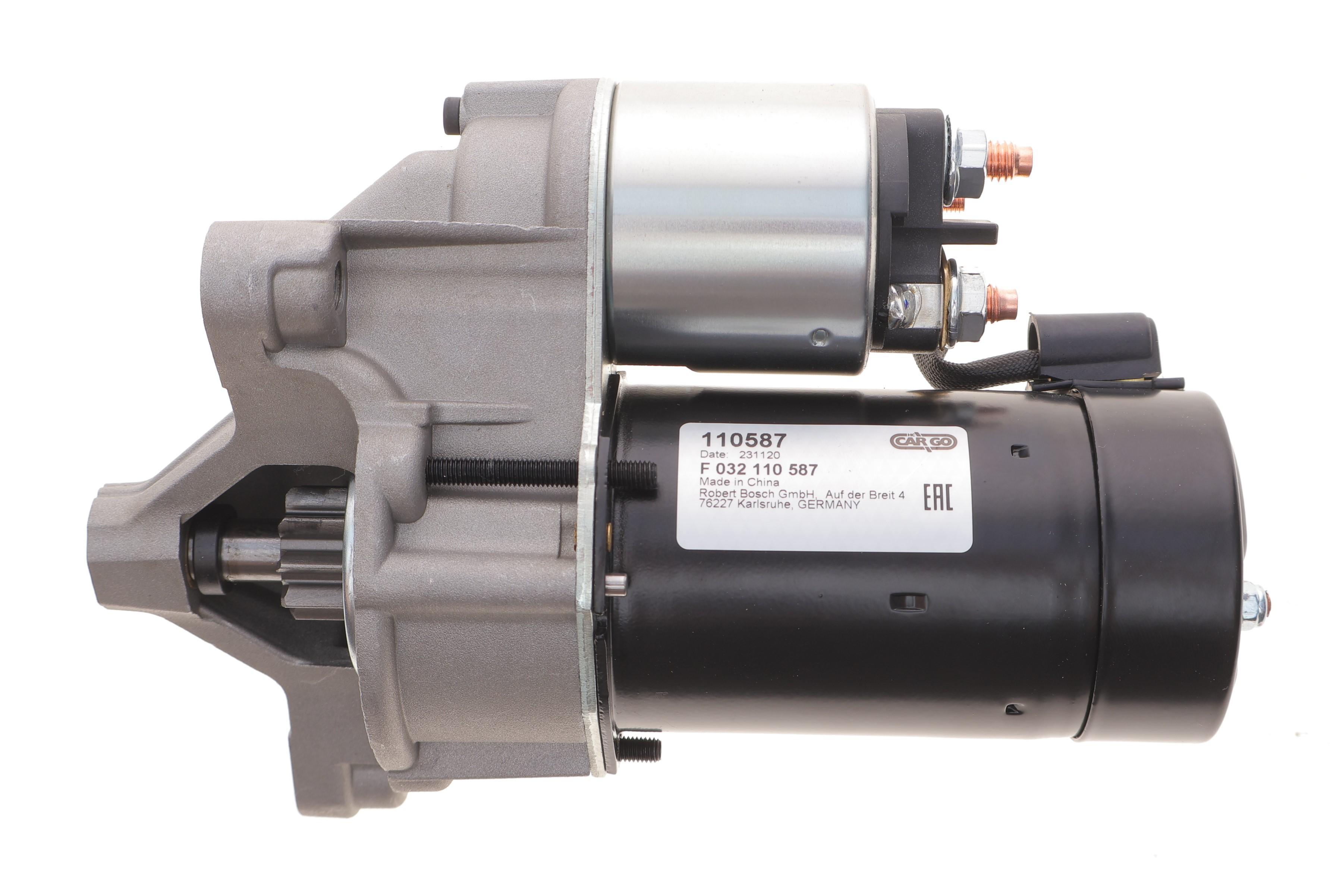 Стартер Citroen Xantia 1.8i 97-03/Peugeot 306 1.8-2.0 16V 94-02 (1.2kw) (z=9) = 110587