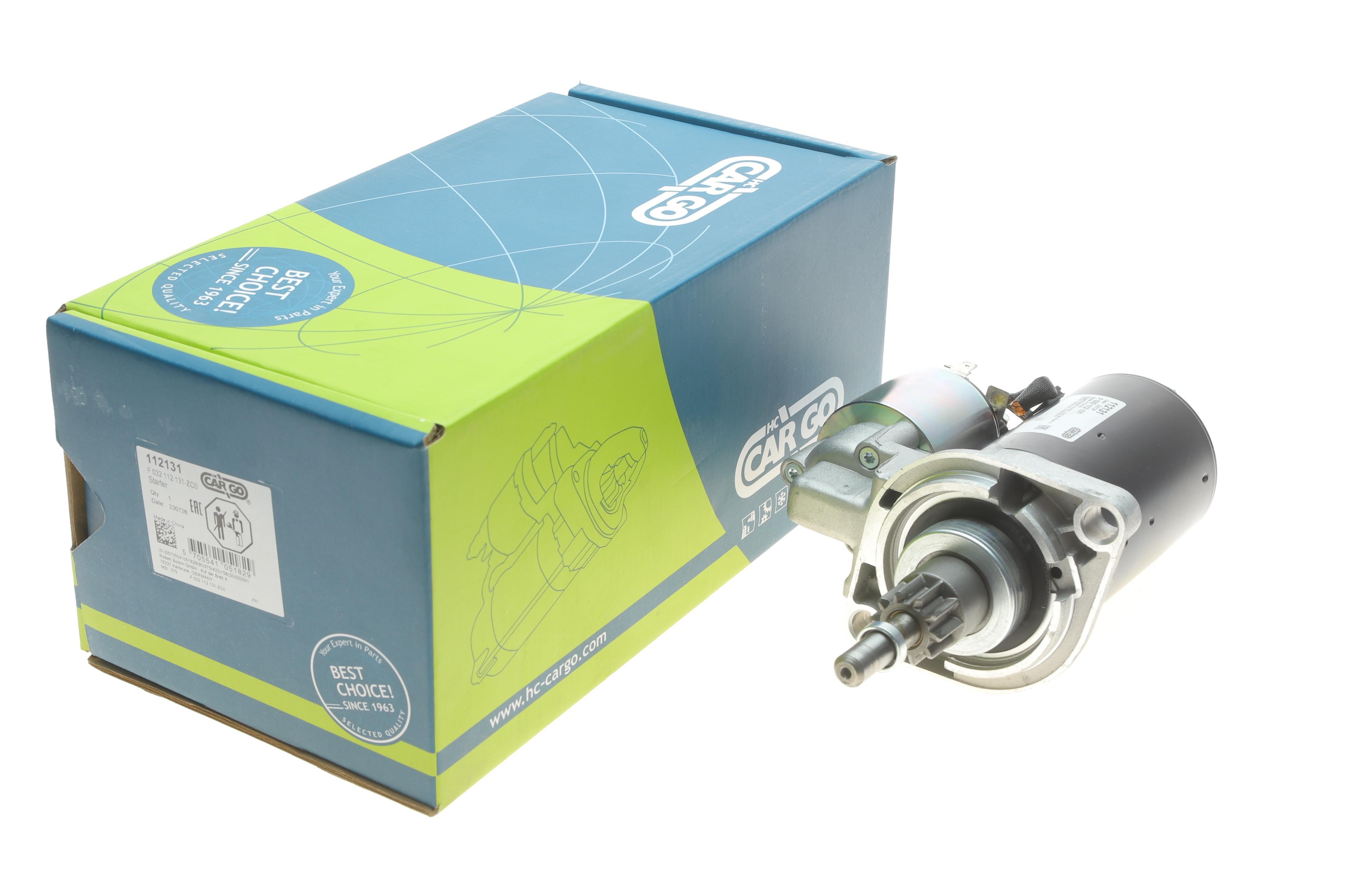 Стартер VW Golf II 1.8 GTi 88-91/Passat (B3/B4) 1.8-2.0 88-96 (12V/1.1 kw) (z=10) = 112131