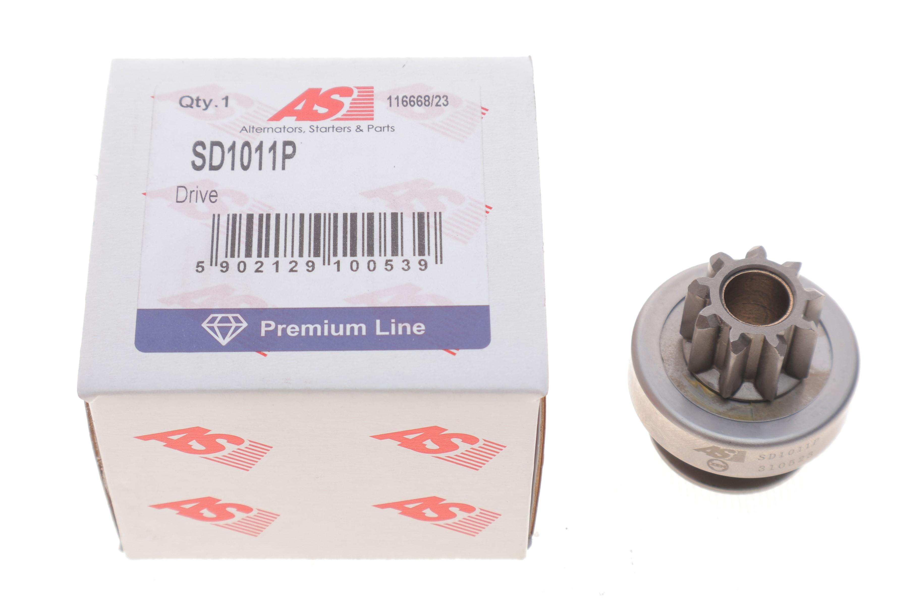 Бендикс стартера Daewoo Lanos 1.3/1.5/1.6 16V 97- (z=9) (PREMIUM LINE)