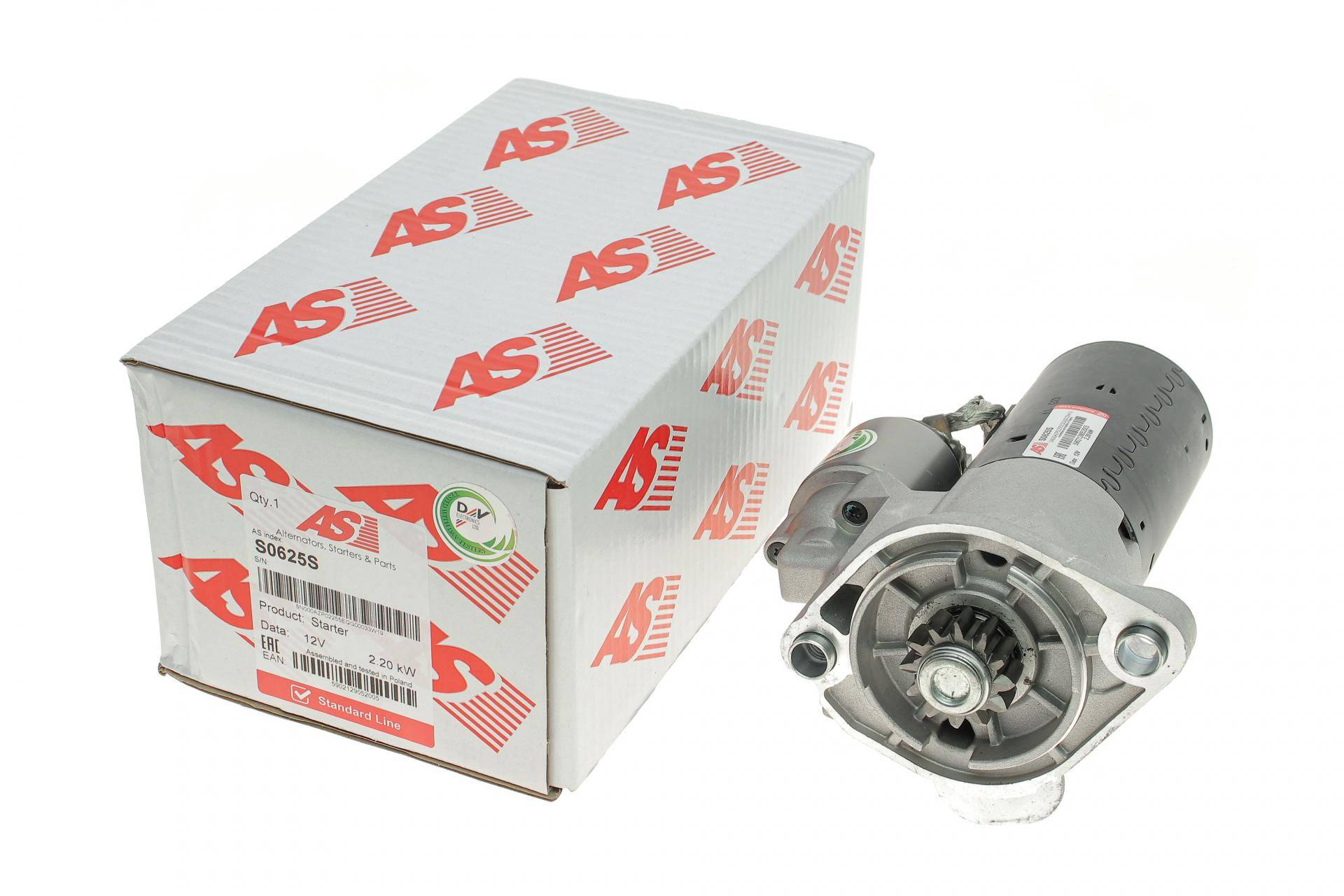 Стартер VW Crafter 2.0 TDI 11-16 (12V/2.2kw) (z=12)