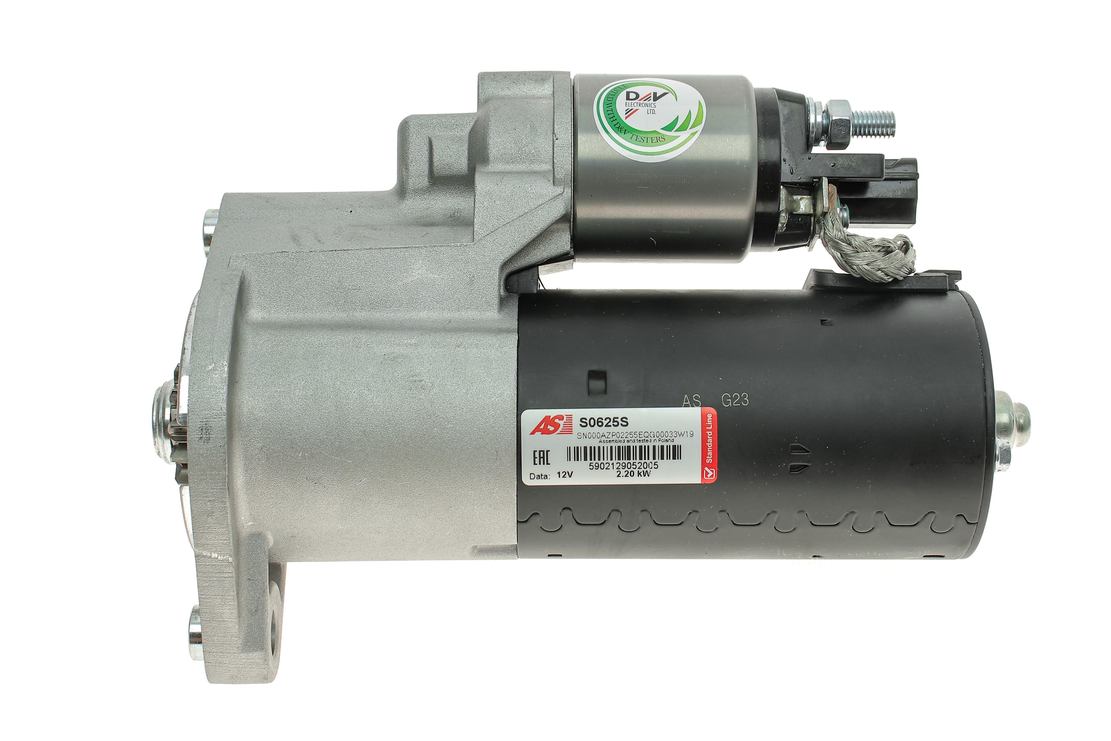 Стартер VW Crafter 2.0 TDI 11-16 (12V/2.2kw) (z=12)