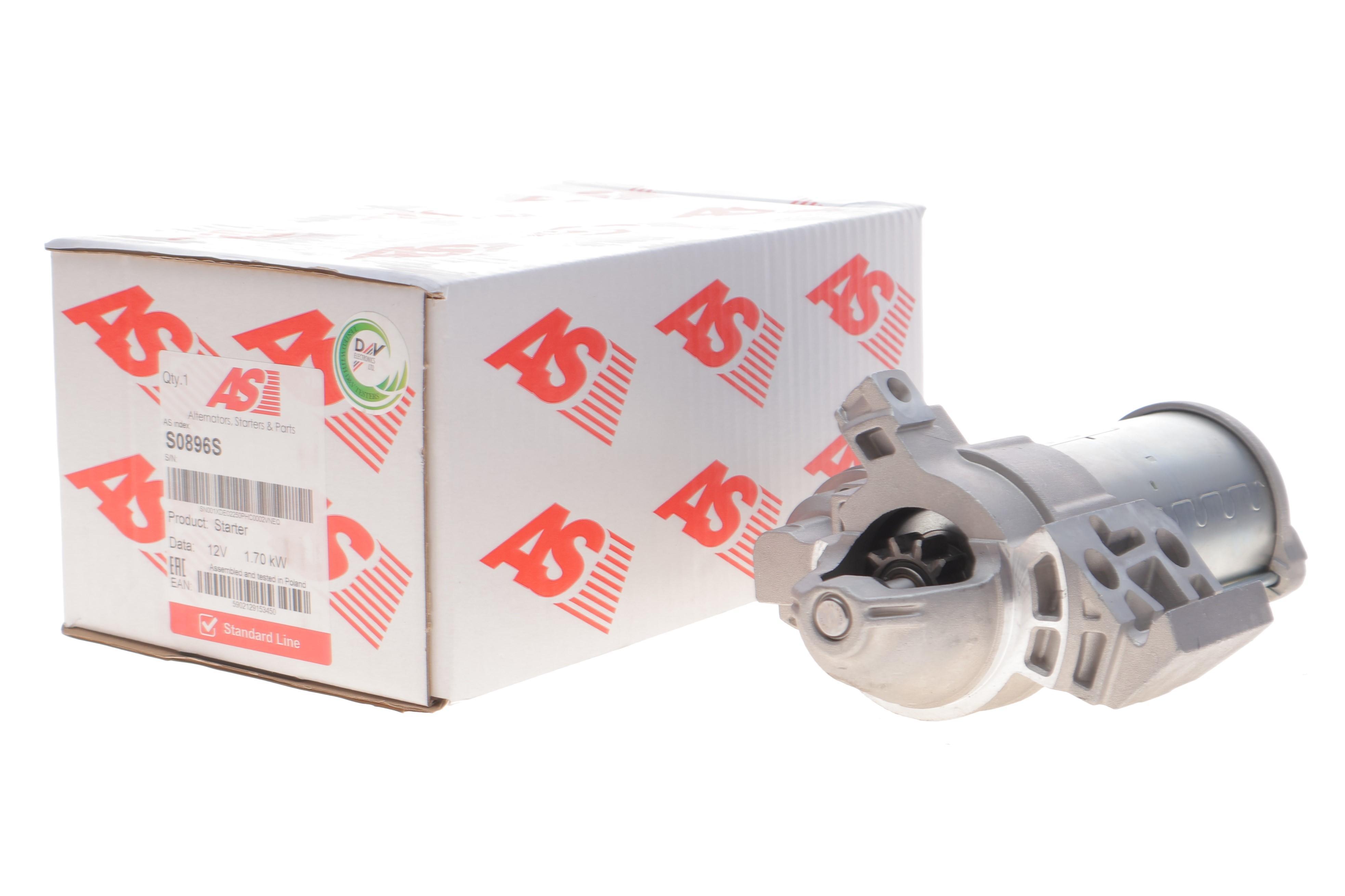 Стартер BMW 5 (G30/F90) 2.0i (B48/B46) 16- (12V/1.7kw) (z=11)