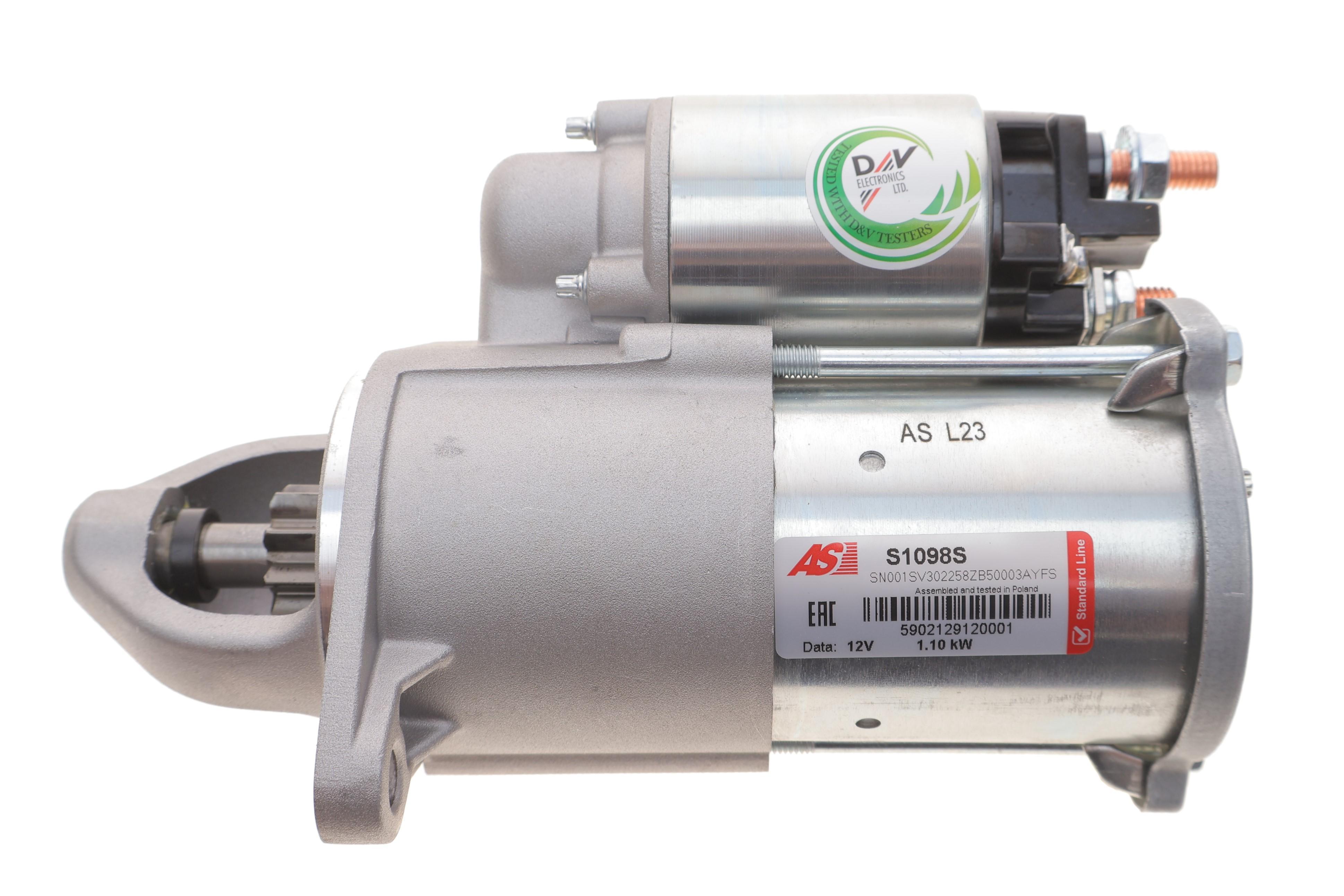 Стартер Opel Astra G/H/J/Combo/Insignia A 1.4-1.8 02- (12V/1.4kw) (z=9)