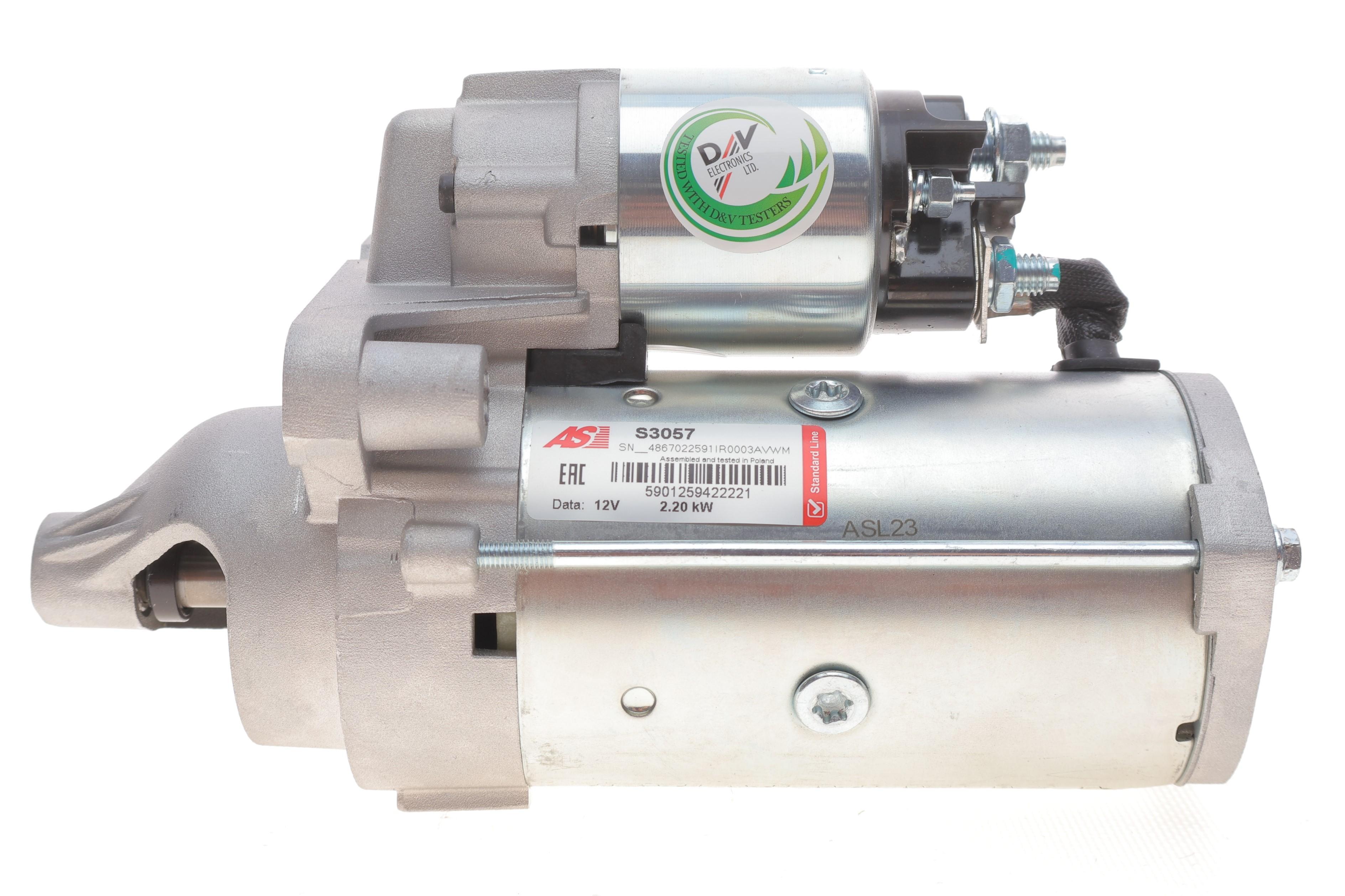 Стартер Citroen Berlingo/Peugeot Expert/Partner 1.5-1.6 HDi 05-/Mini Cooper 1.6D 06- (2.2kw) (z=11)