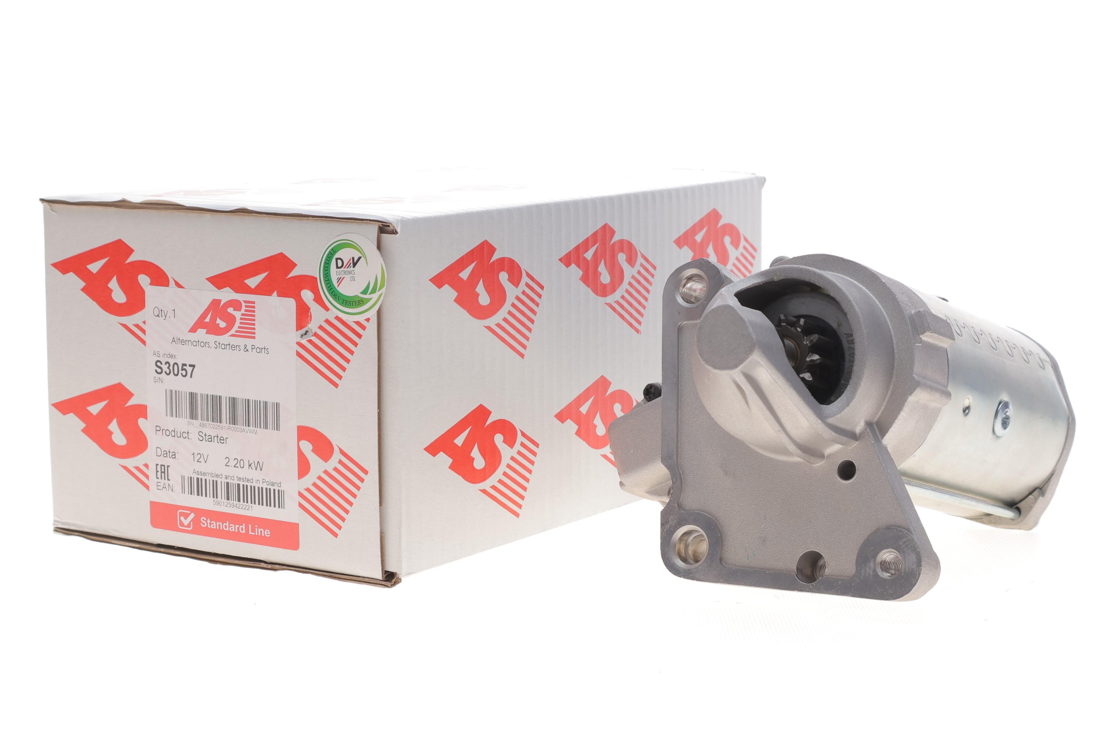 Стартер Citroen Berlingo/Peugeot Expert/Partner 1.5-1.6 HDi 05-/Mini Cooper 1.6D 06- (2.2kw) (z=11)