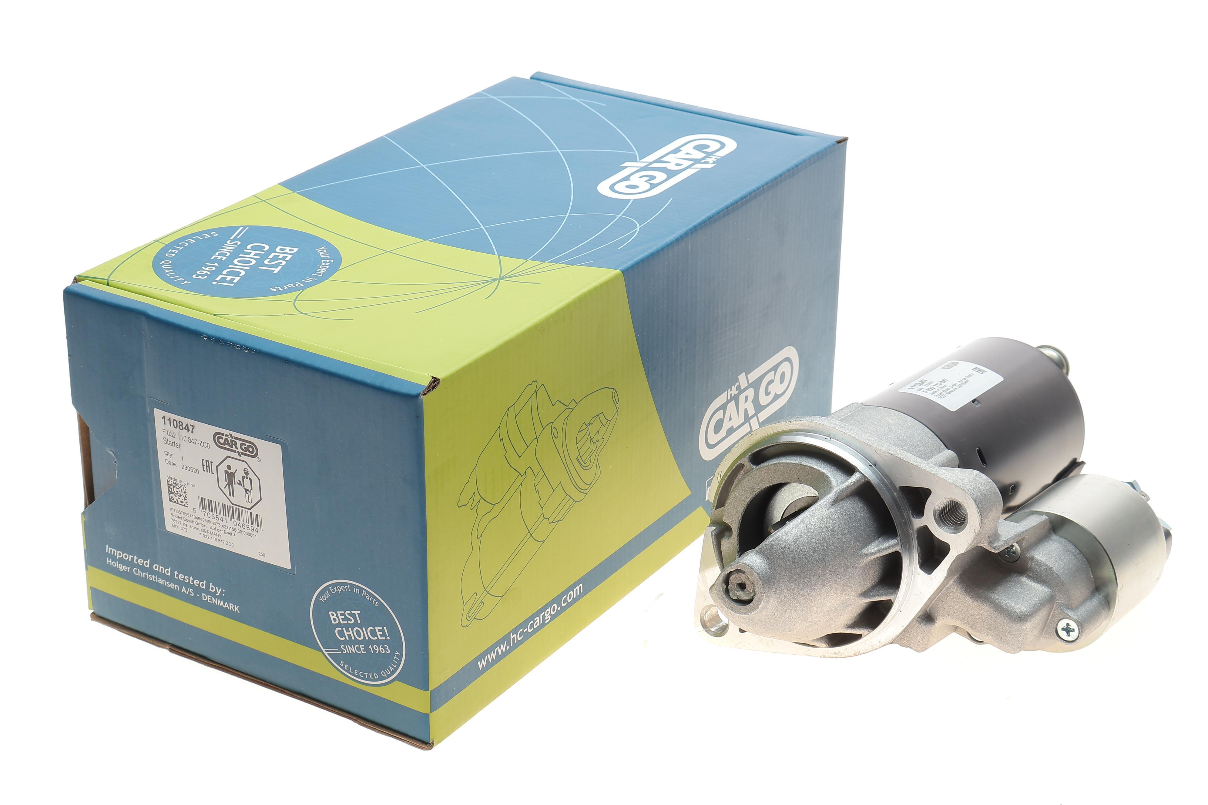 Стартер Opel Vectra A 1.8-2.0i 88-95/Toyota Corolla 1.3 XLI 95-97 (1.4kw) (z=9) = 110847