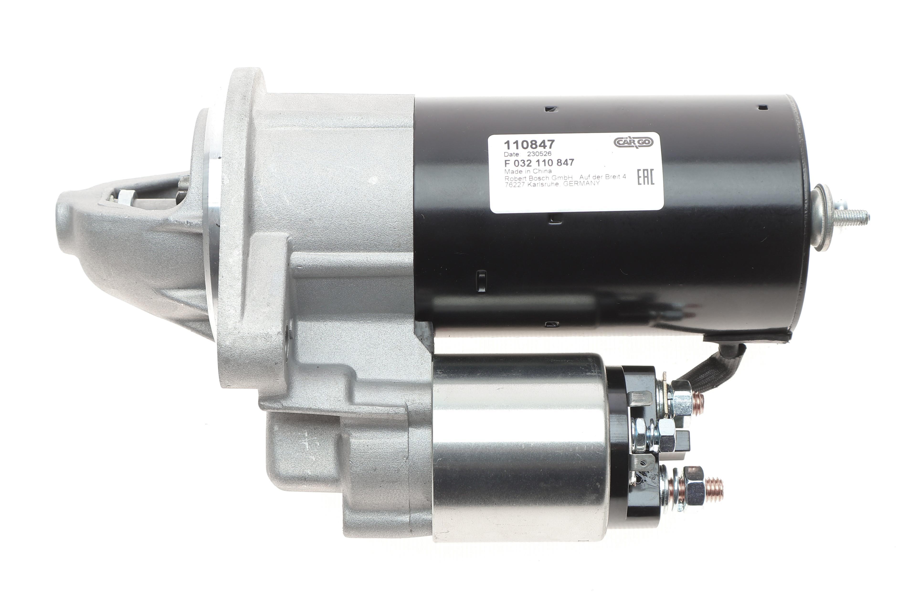 Стартер Opel Vectra A 1.8-2.0i 88-95/Toyota Corolla 1.3 XLI 95-97 (1.4kw) (z=9) = 110847