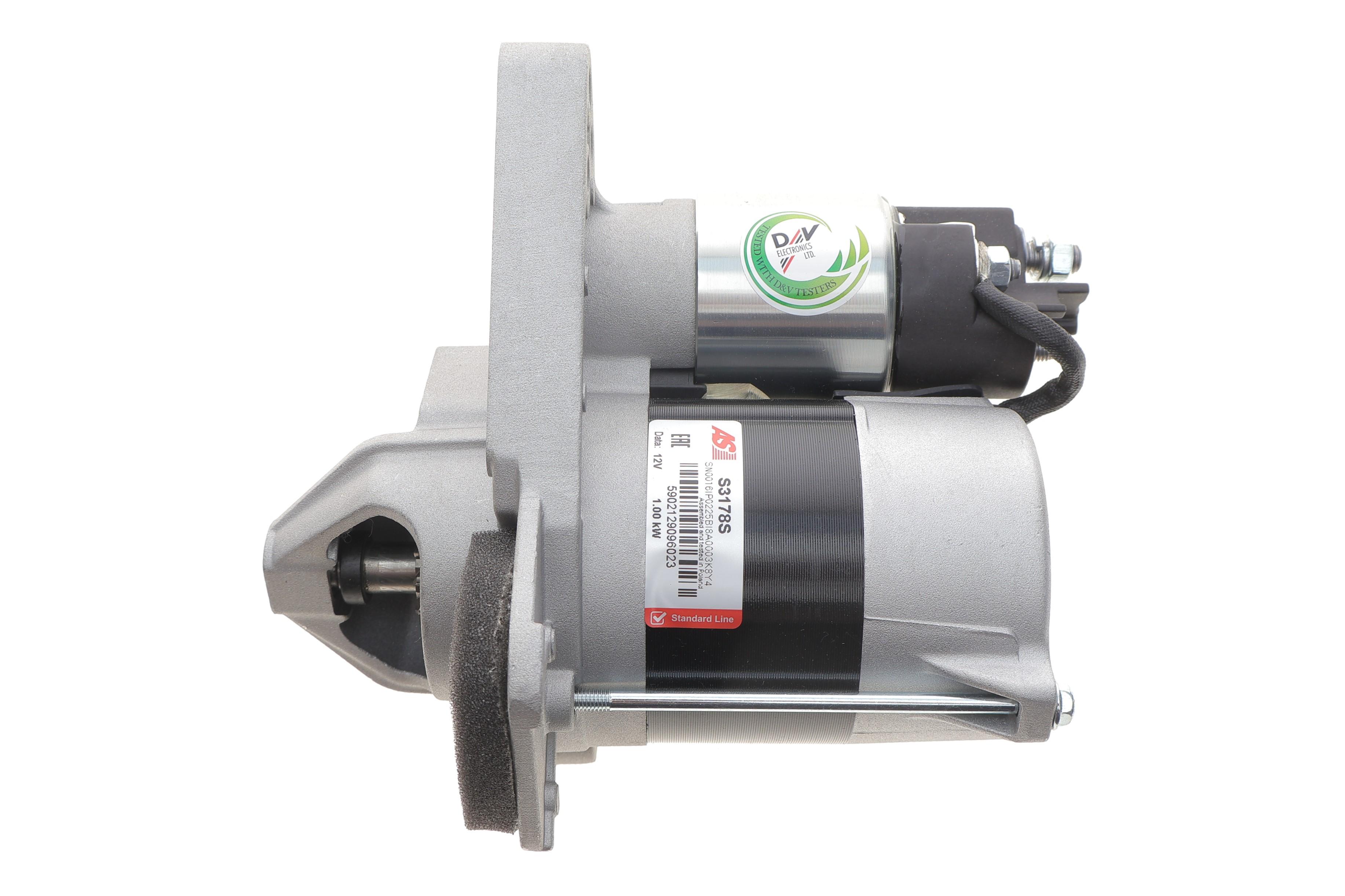 Стартер Renault Megane 1.2 TCe 12-/Smart Fortwo (453) 0.9-1.0 14- (12V/1.0kw) (z=11)