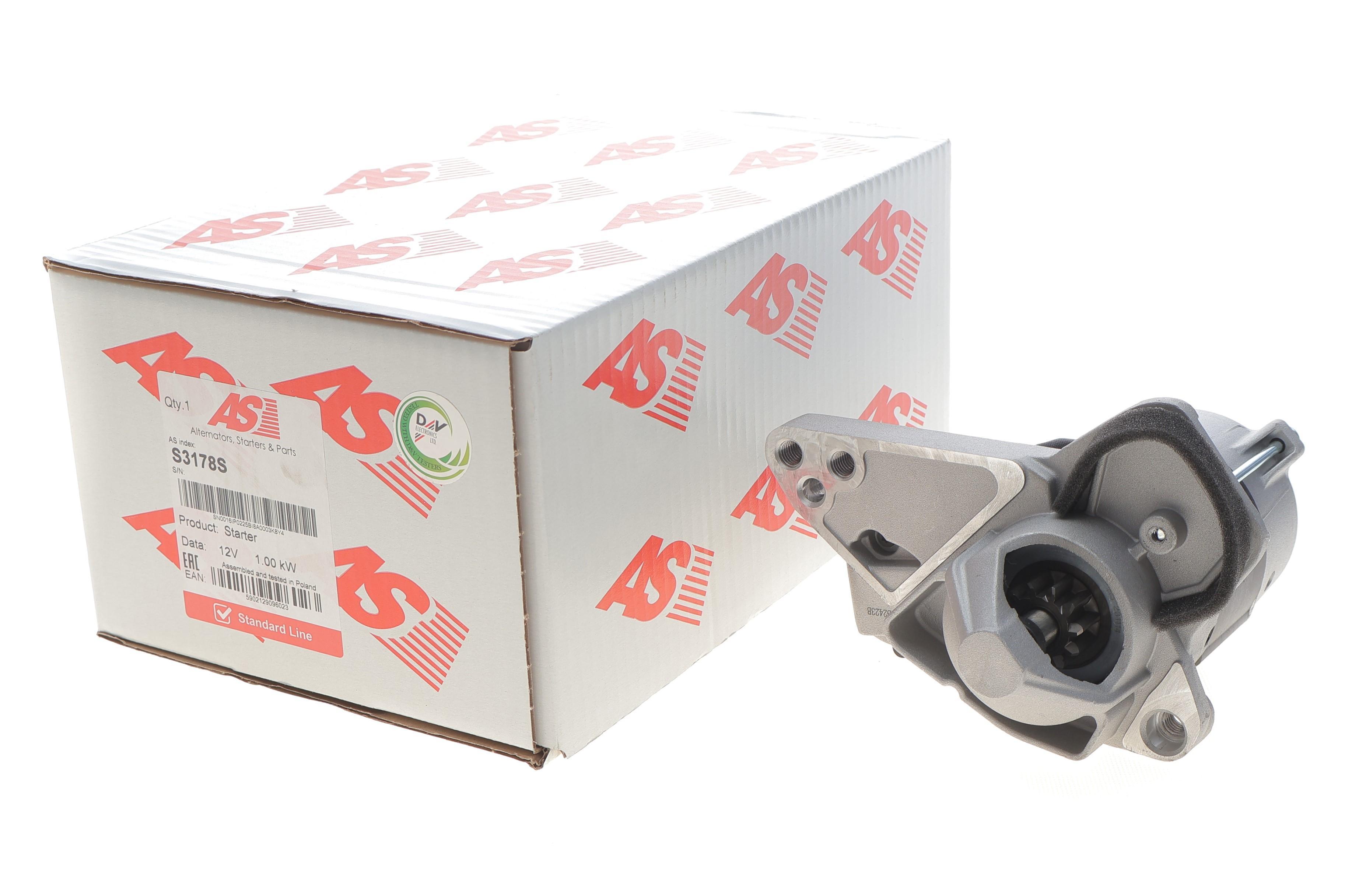 Стартер Renault Megane 1.2 TCe 12-/Smart Fortwo (453) 0.9-1.0 14- (12V/1.0kw) (z=11)