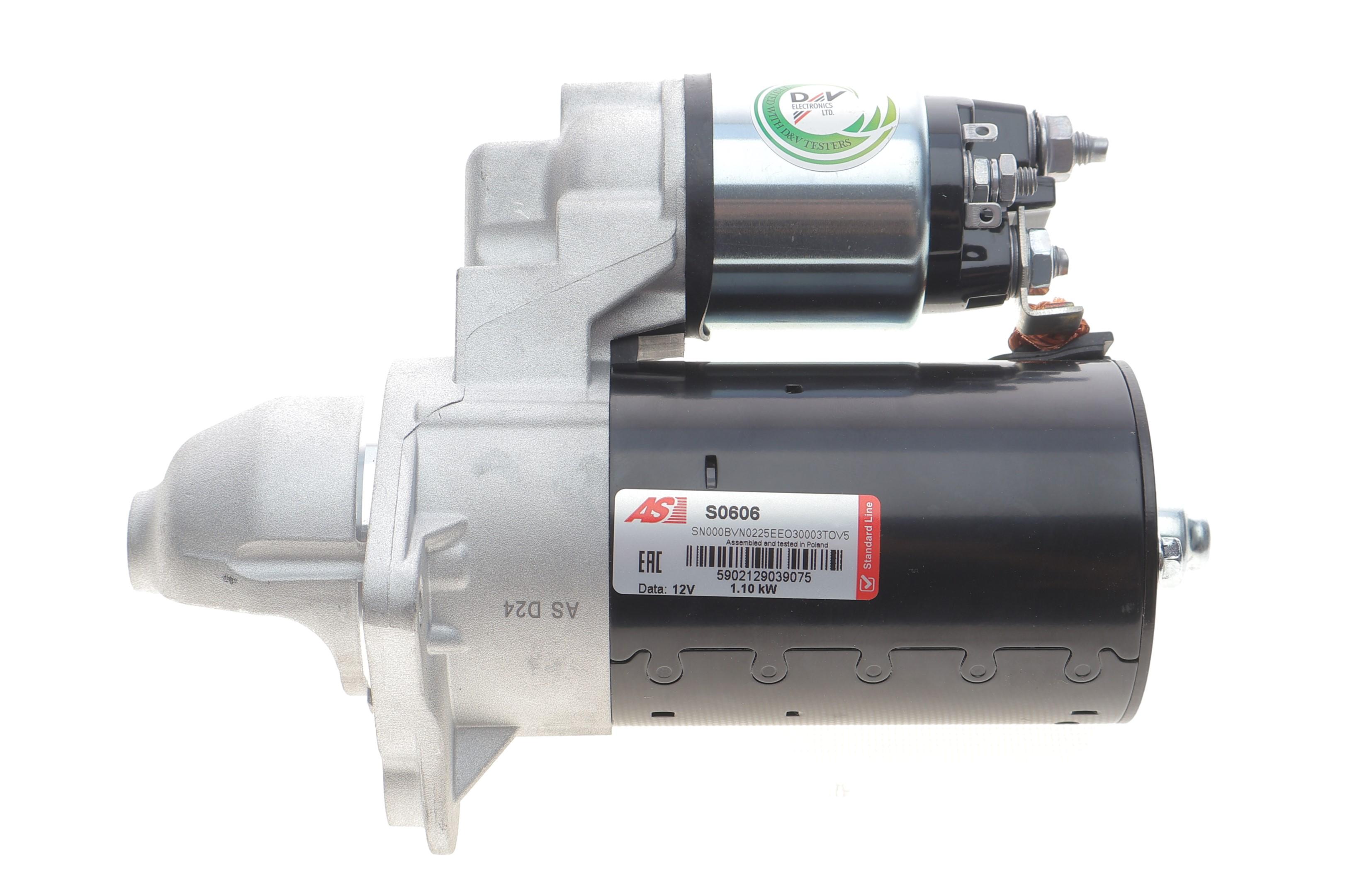 Стартер Opel Insignia 1.4 11-17 (1.1kw) (z=10)