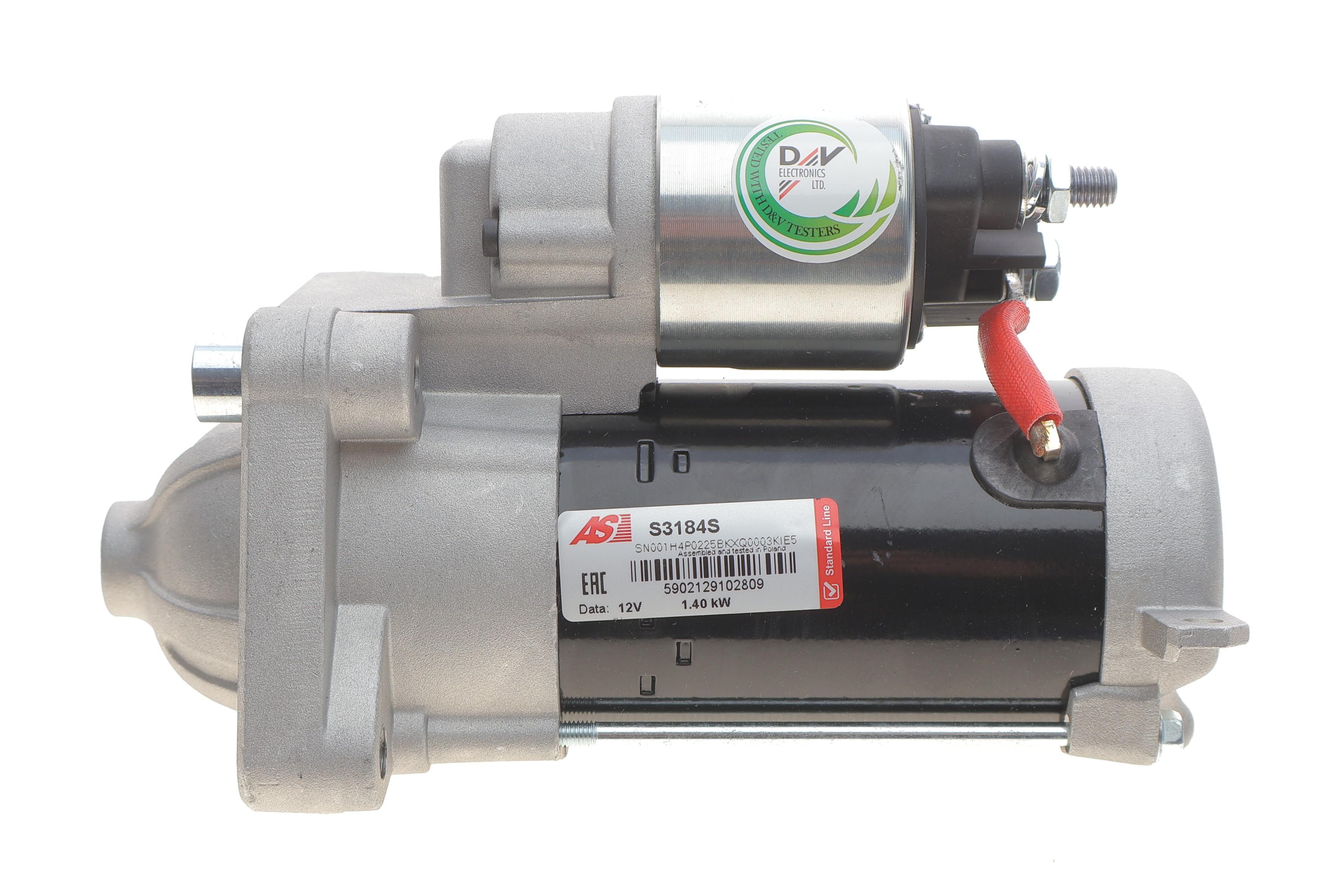 Стартер Volvo S60/S80/V40/V60/V90/XC60/XC90 2.0 13- (12V/1.4kw) (z=11) = 116682