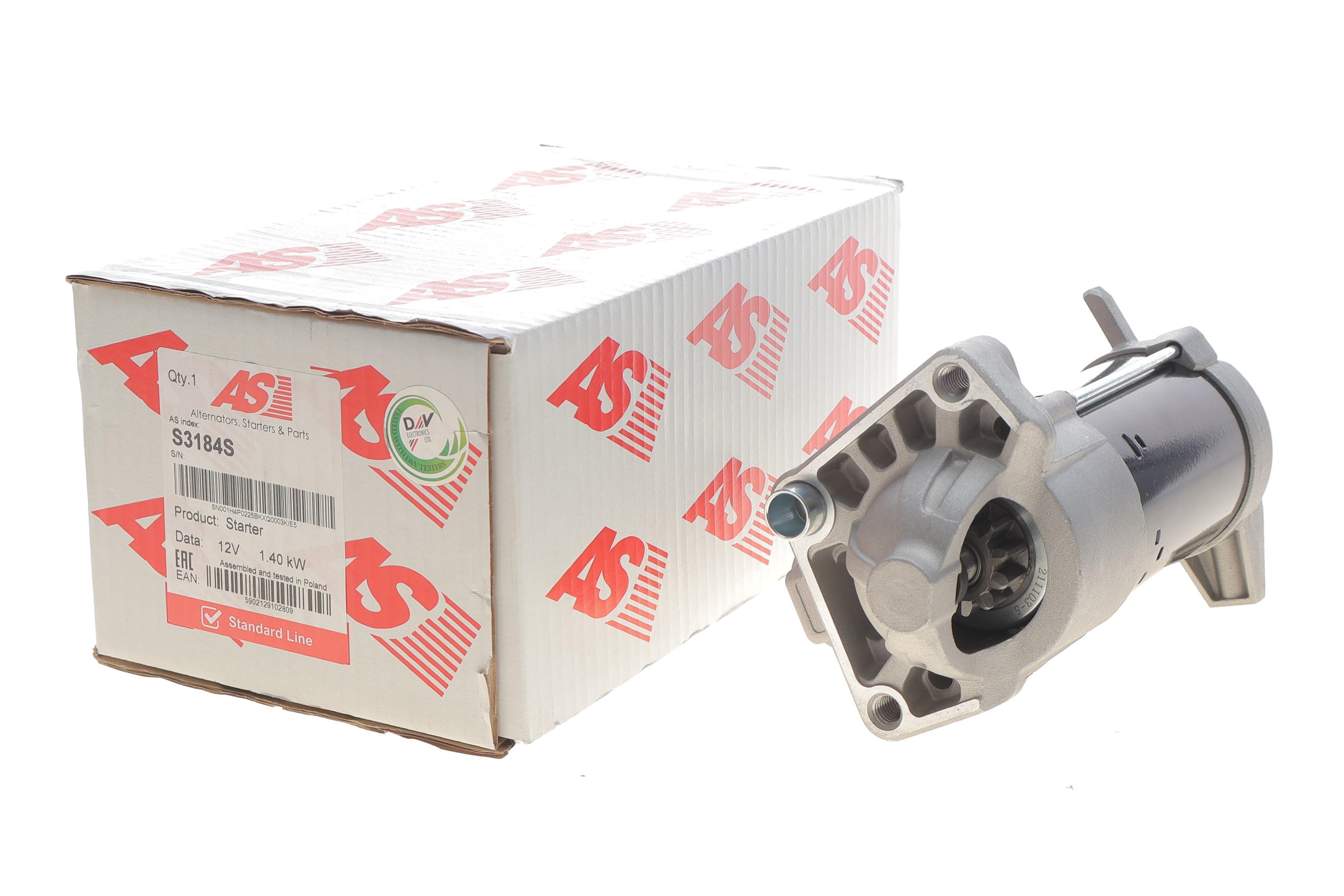 Стартер Volvo S60/S80/V40/V60/V90/XC60/XC90 2.0 13- (12V/1.4kw) (z=11) = 116682