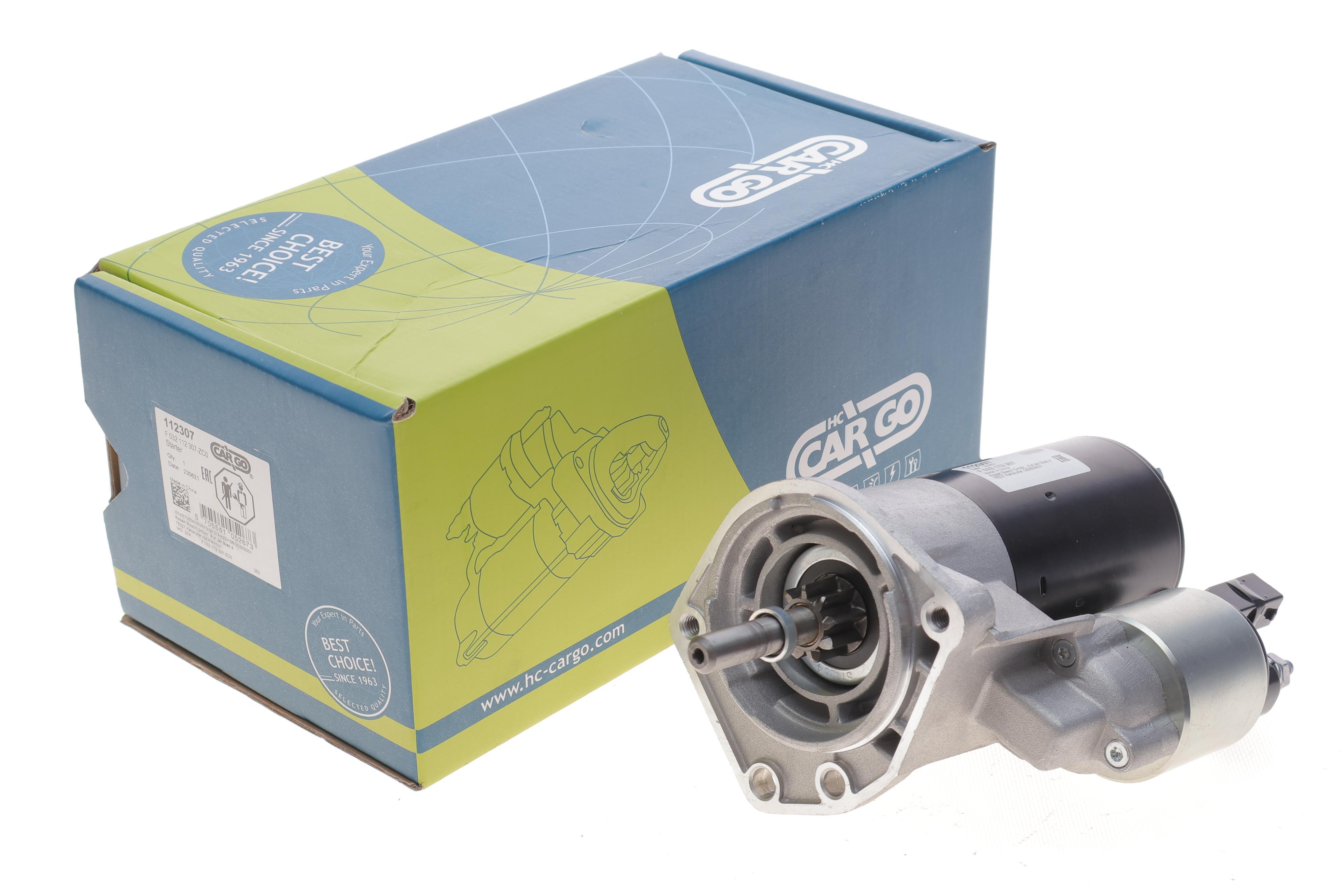 Стартер VW Caddy 1.4-1.6/1.9 SDI 95-03 (1.1 kw) (z=9) = 112307