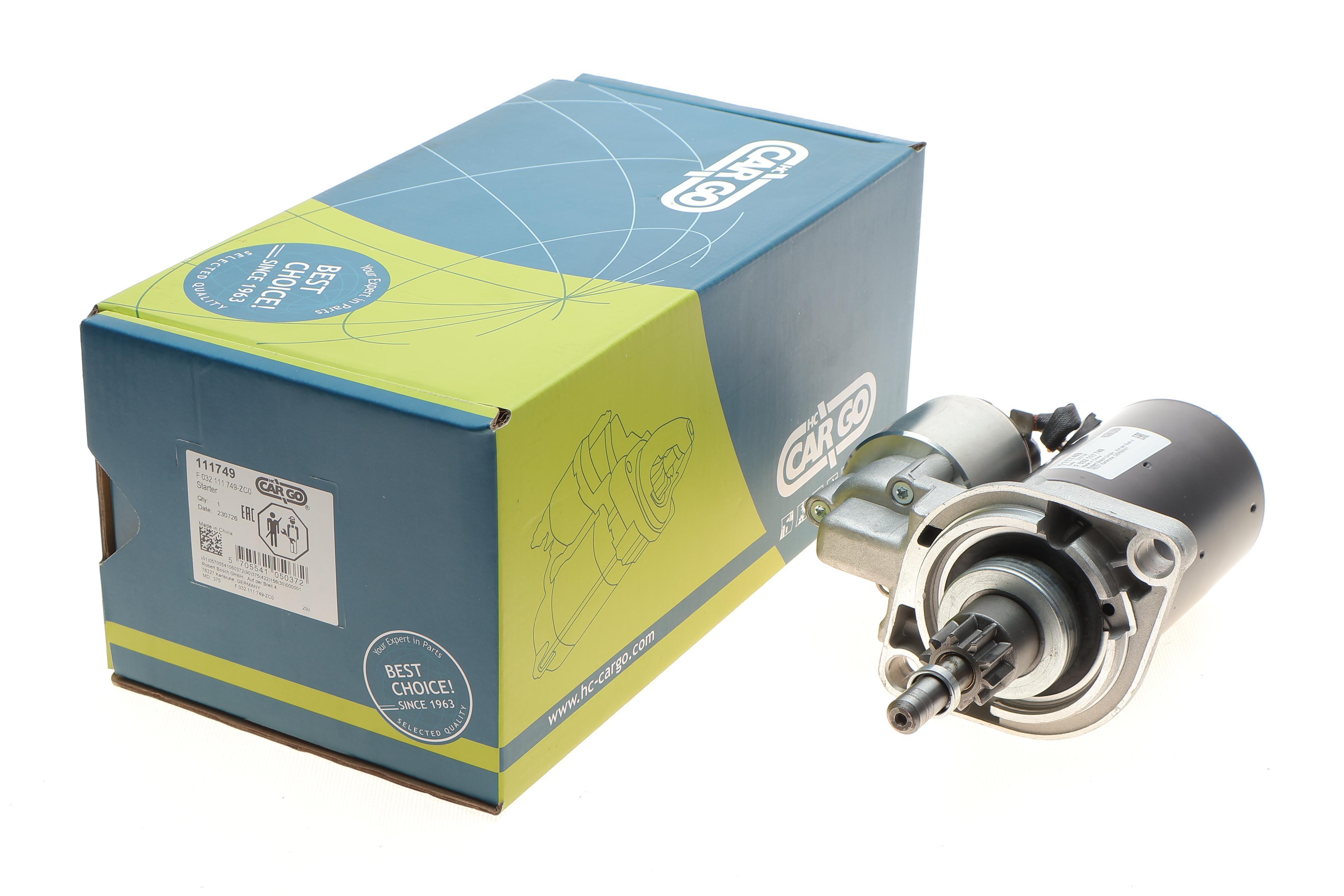 Стартер Audi A3 1.8 96-03/Ford Galaxy I 2.0i 95-06/Seat Ibiza II 2.0 i 16V (1.1kw) (z=10) = 111749