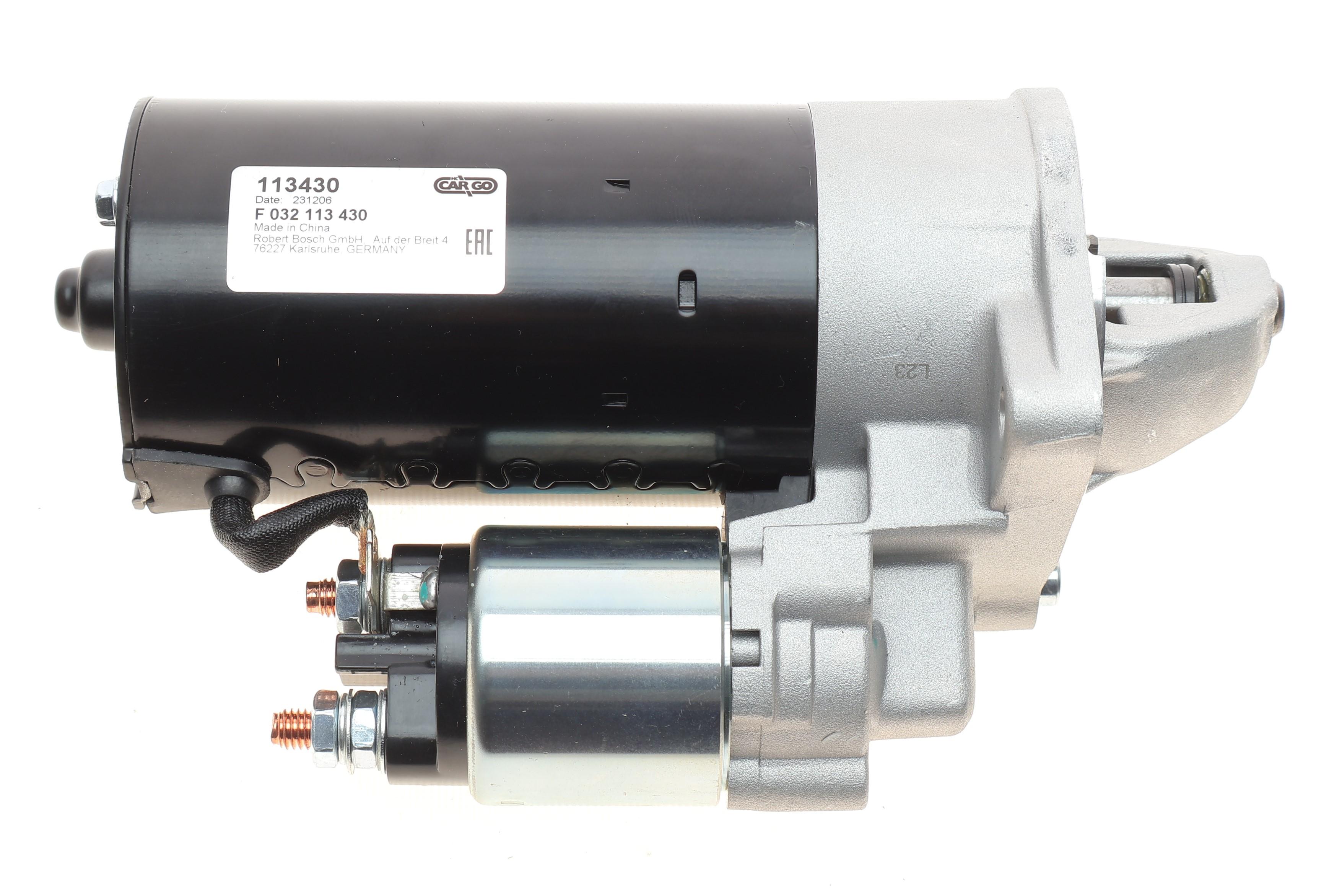 Стартер Fiat Doblo 1.9 JTD01-/Suzuki SX4 1.9 DDiS 06- (1.8kw) (z=9/10) = 113430