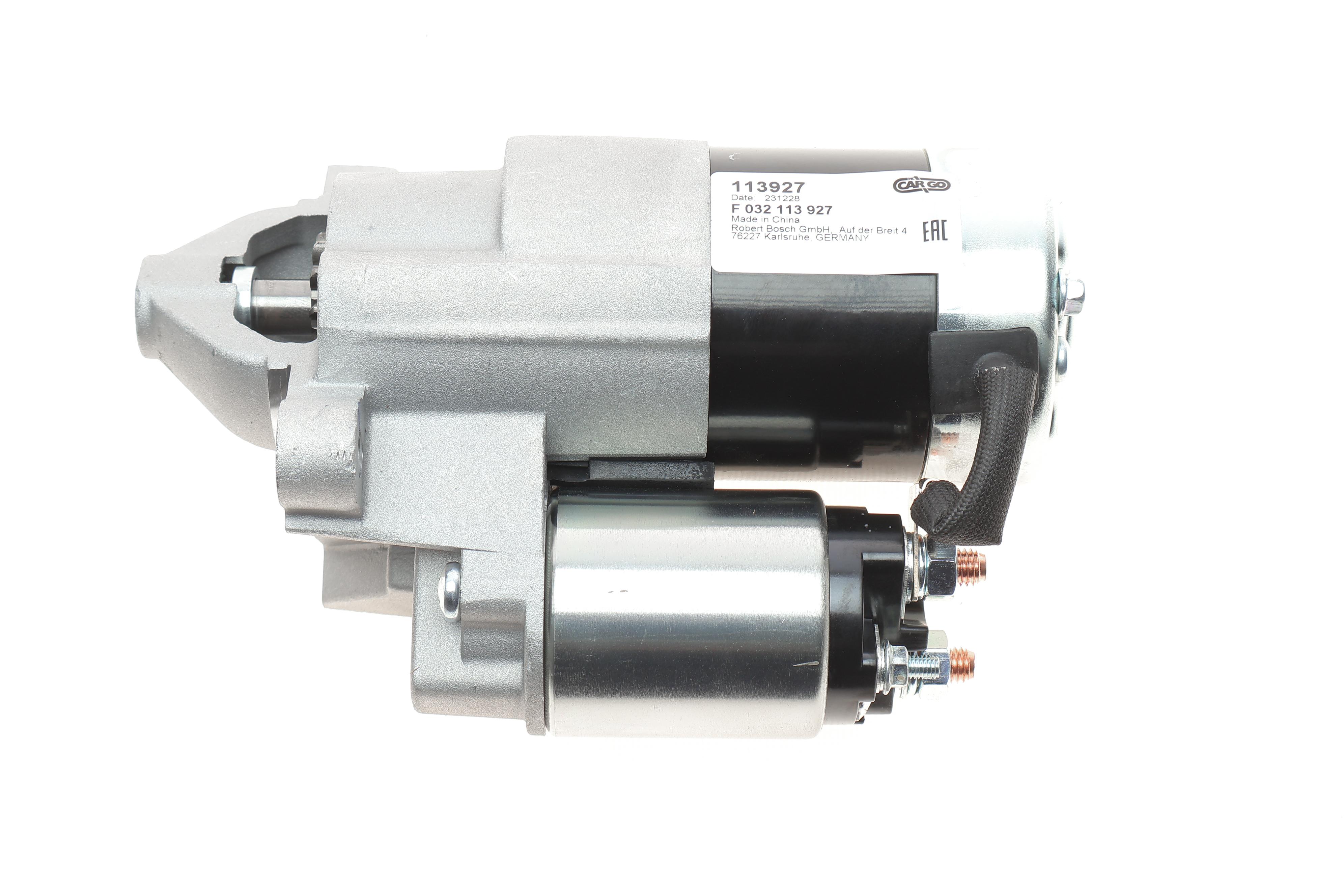 Стартер Renault Kangoo/Clio II/III/Megane/Scenic II/Dacia Logan 1.5dCi 01- (12V/1.4kw) (z=12) = 113927