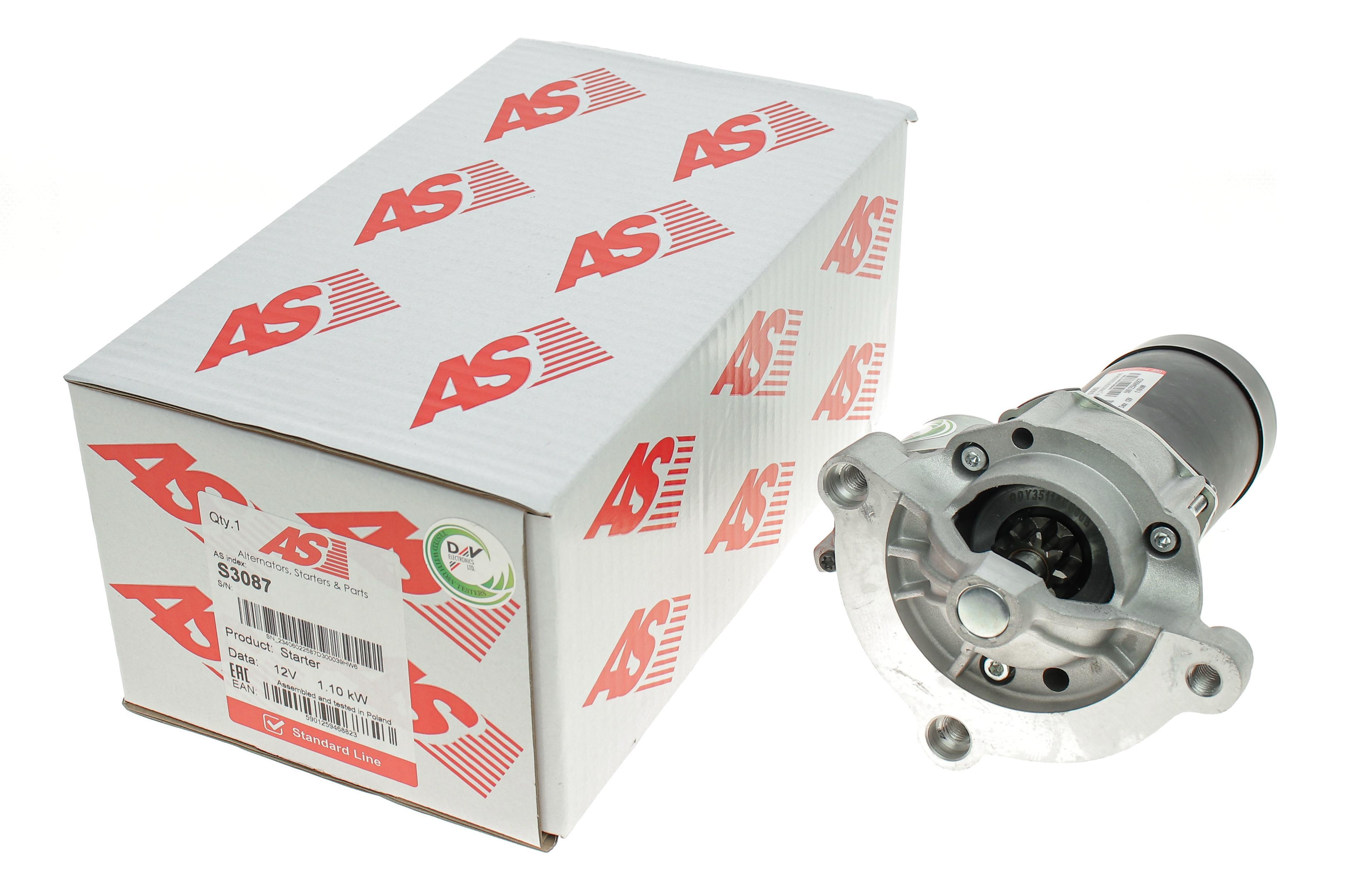 Стартер Citroen Jumpy/Peugeot Exper/Fiat Ulysse 2.0 00- (12V/1.1kw) (z=9)