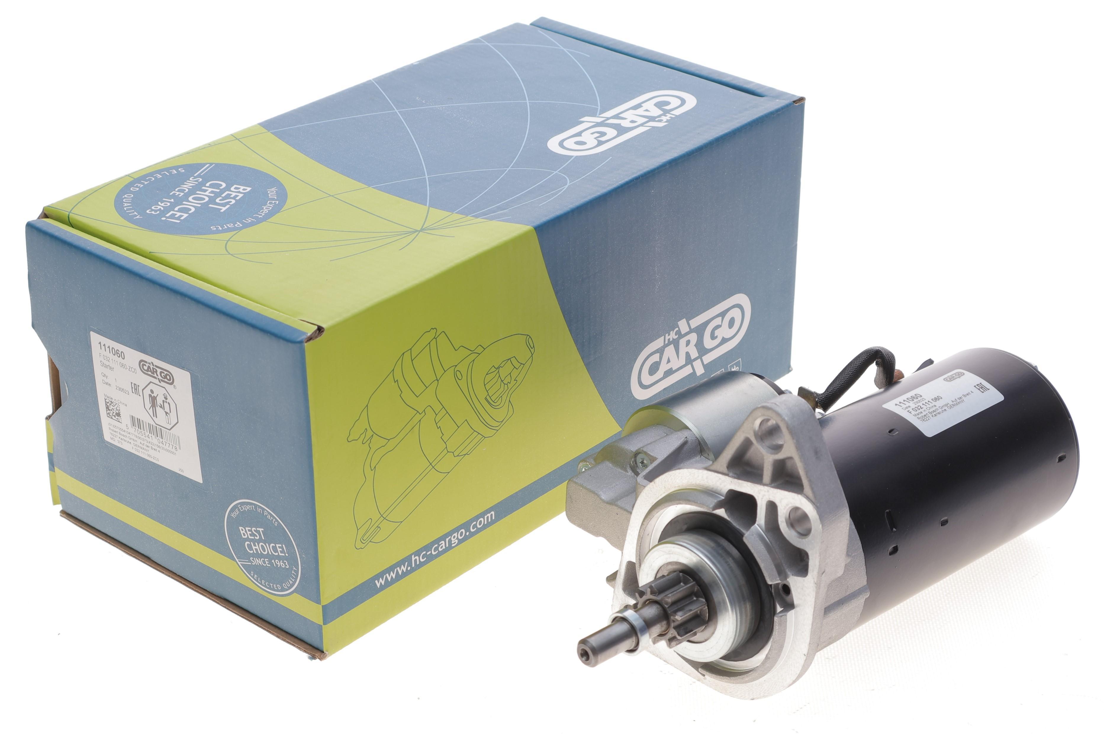 Стартер VW T4 2.4 D/2.5 TDI/2.8 VR6 95-03 (1.7kw) (z=9) = 111060