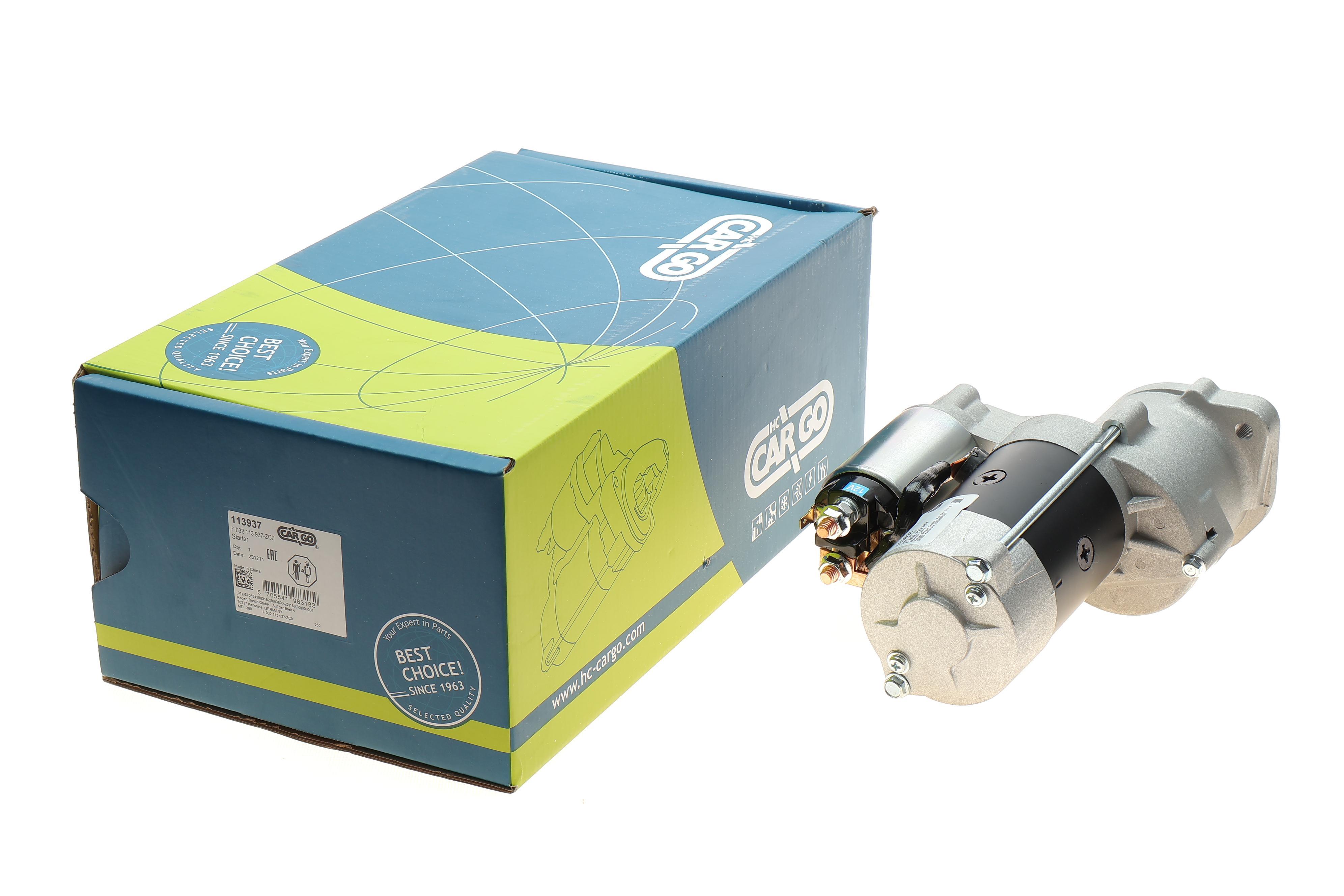 Стартер Hyundai H-1/Kia Sorento 2.5 CRDi 02-11 (12V/2.2kw) (z=10) = 113937